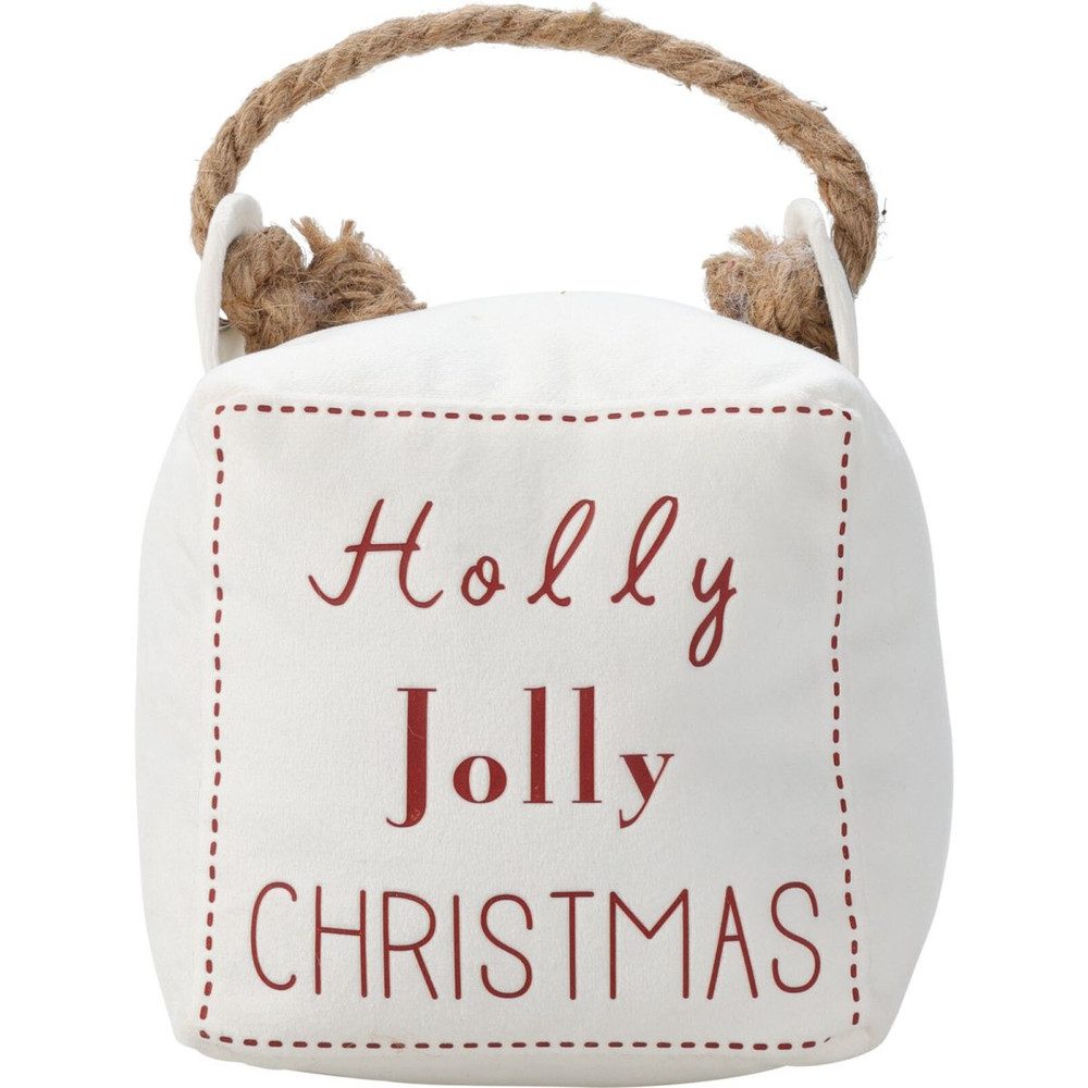 Progarden Weihnachtsfigur Türstopper - mit Christmas Schriftzug - ca. 13 x günstig online kaufen
