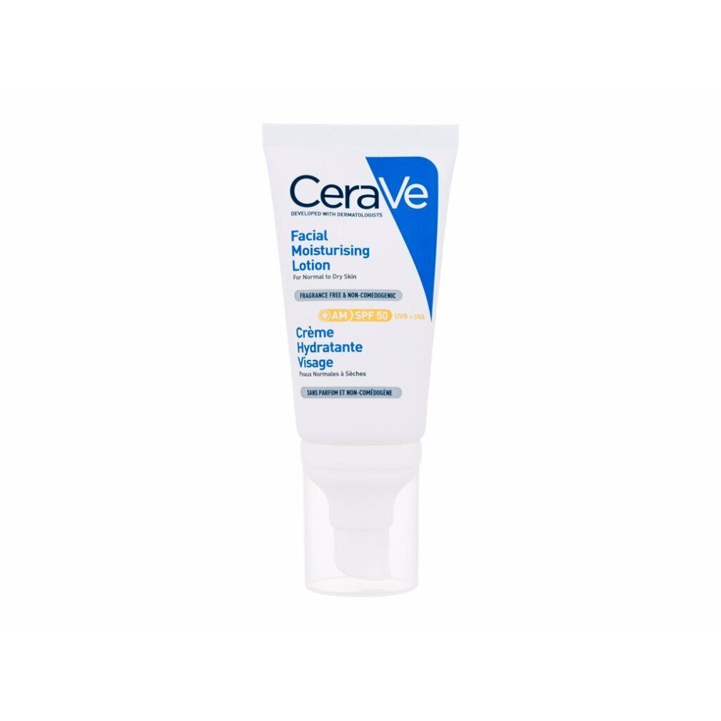 Cerave Gesichtspflege Feuchtigkeitsspendende Gesichtslotion SPF 50 (52ml)