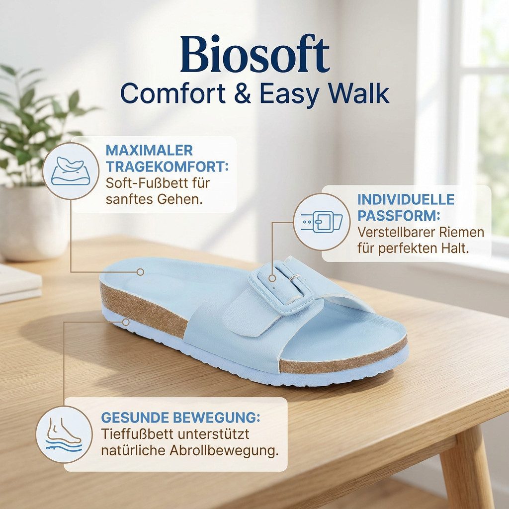Biosoft Comfort & Easy Walk Sandale Strap Sandale