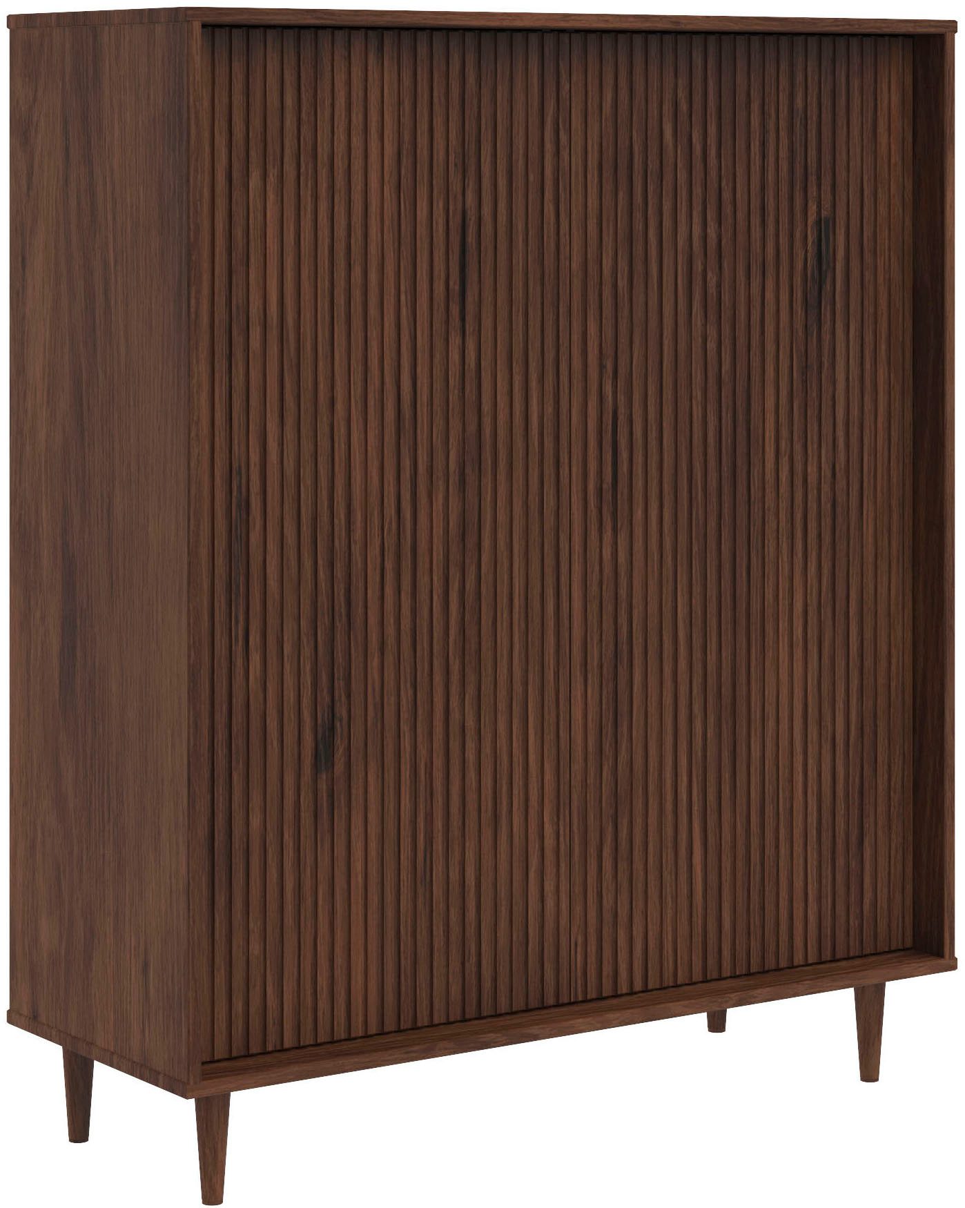 INOSIGN Highboard "Malmedy Front mit gefrästen Rillen", Kommode Midischrank günstig online kaufen