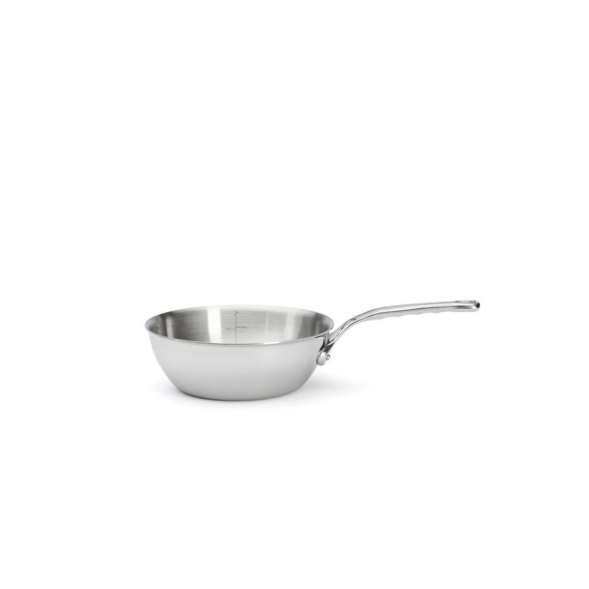 de Buyer Sauteuse Affinity, konisch 20 cm / 1,7 L - Edelstahl-Mehrschichtmaterial