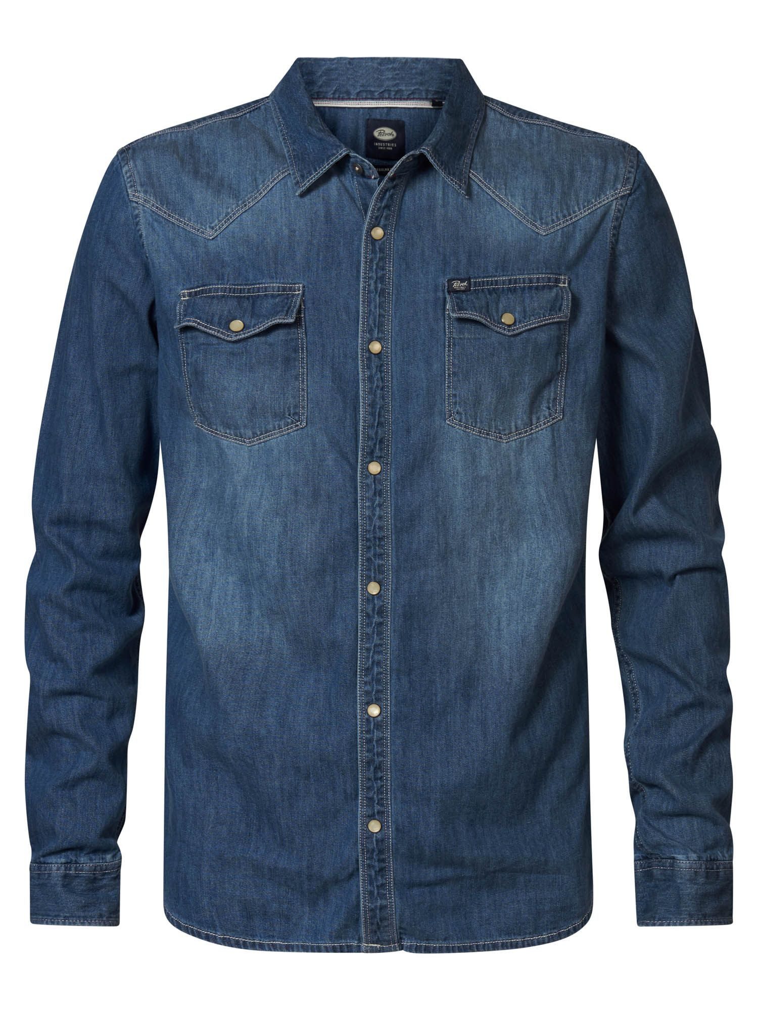 COOFANDY Herren Jeanshemd – Western-Look Mit Komfort, Perfekt Für Freizeit & Business