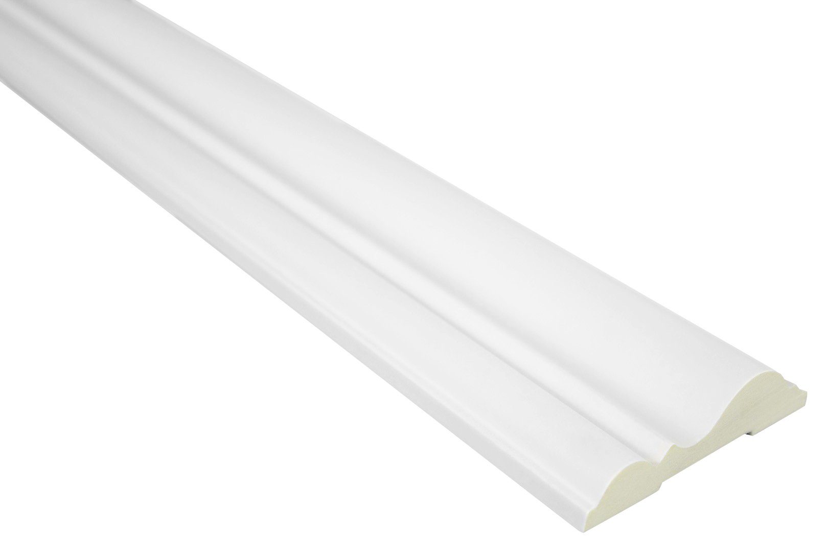 Hexim Stuckleiste CR952, 10 Meter / 5 Leisten, Stuckleisten Wand flach mode günstig online kaufen