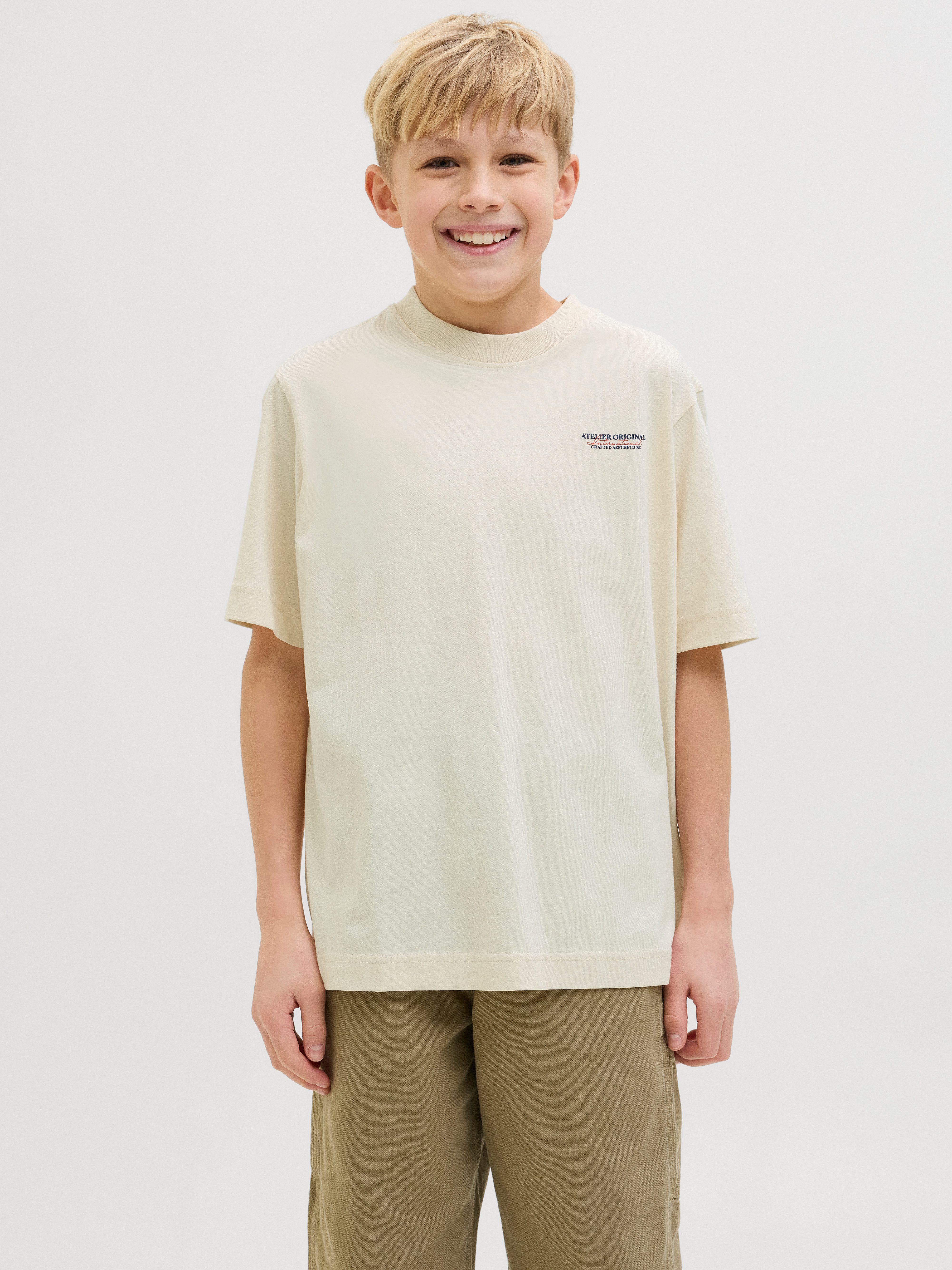 Jack & Jones Junior T-Shirt JORISLINGTON TYPE TEE SS CREW N. SN JNR