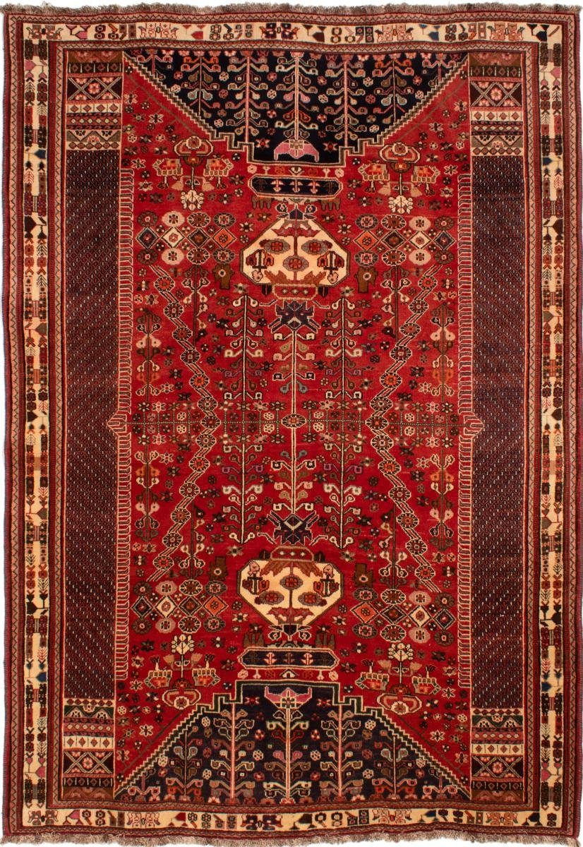 189x274 Nain Handgeknüpfter rechteckig, Orientteppich 10 Shiraz Höhe: Perserteppich, / mm Trading, Orientteppich