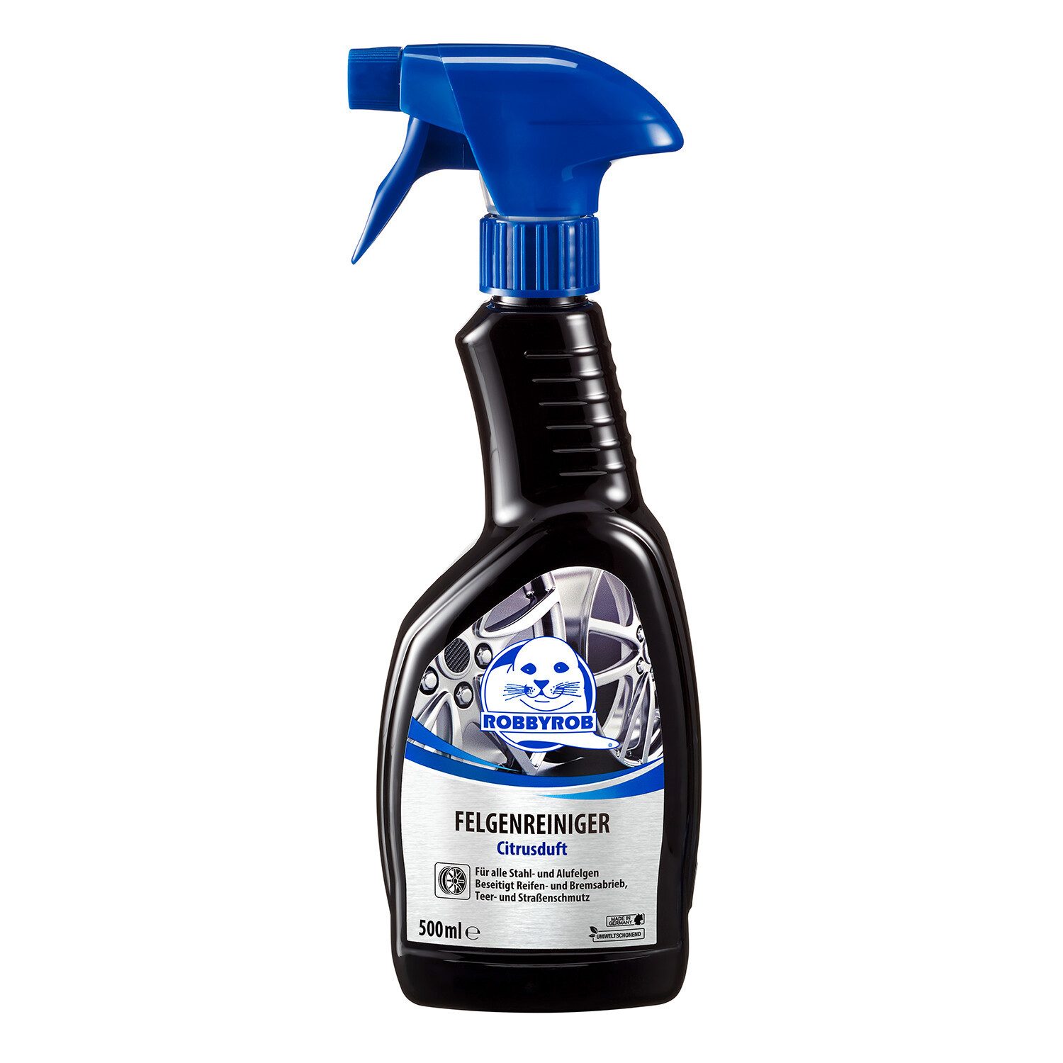 RobbyRob Felgenreiniger NANOTEC 500 ml Sprühflasche Auto-Reinigungsmittel