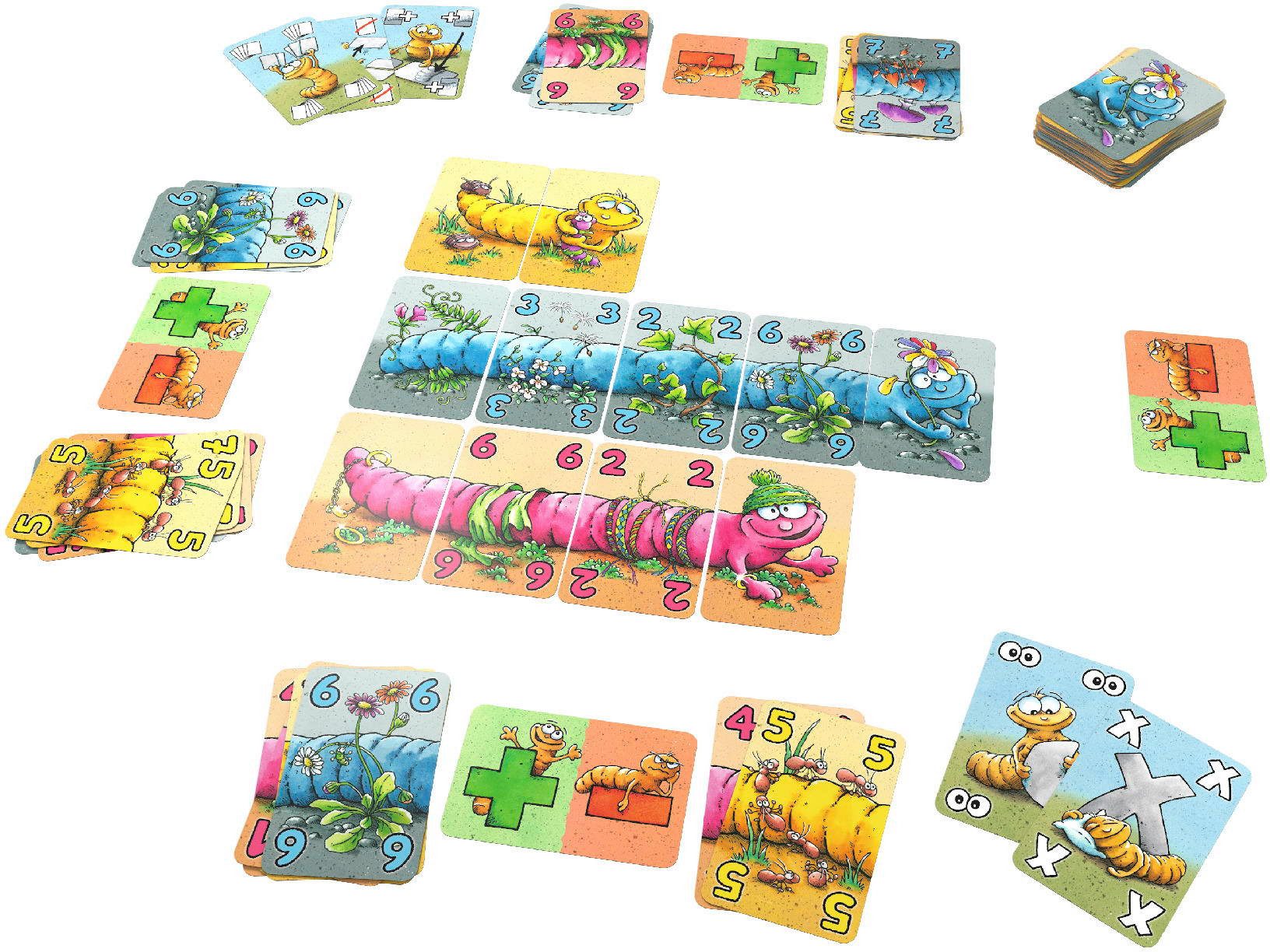 Zoch Spiel Kartenspiel Wettlaufspiel Das wurmt Smart & Small 601105201