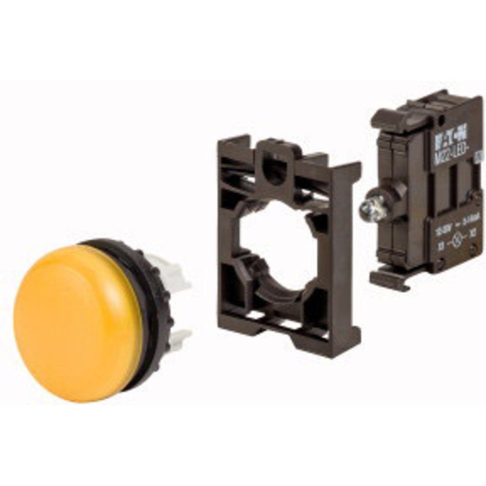 EATON Sensor Eaton M22-L-Y-LED-BVP Leuchtmelder Gelb 1 St., (M22-L-Y-LED-BVP)