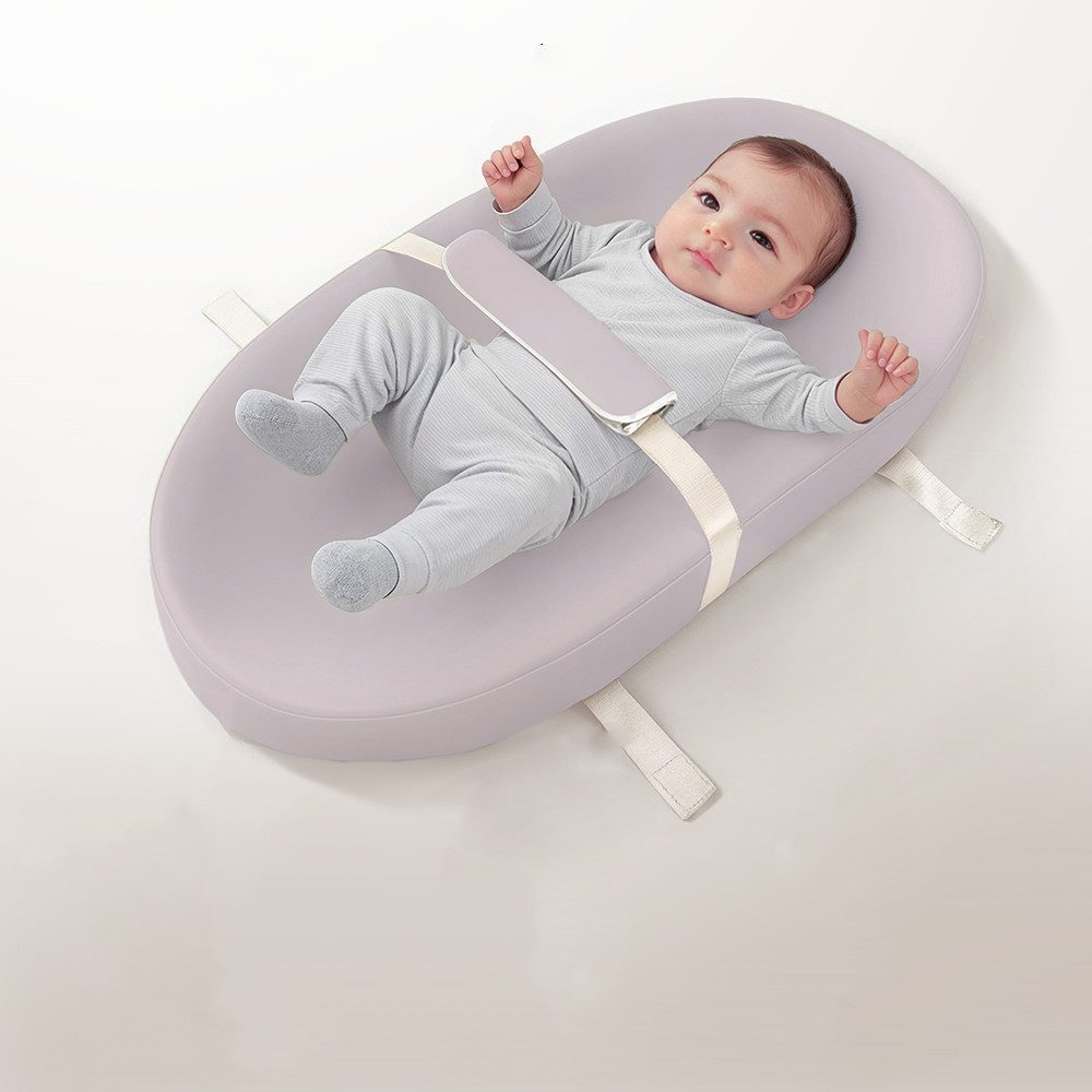 Comomy Wickelauflage Wickeltisch Matte Kunstleder+Schaum, Weich & Wasserdicht, Rutschfest & Pflegeleicht 80×40×10cm
