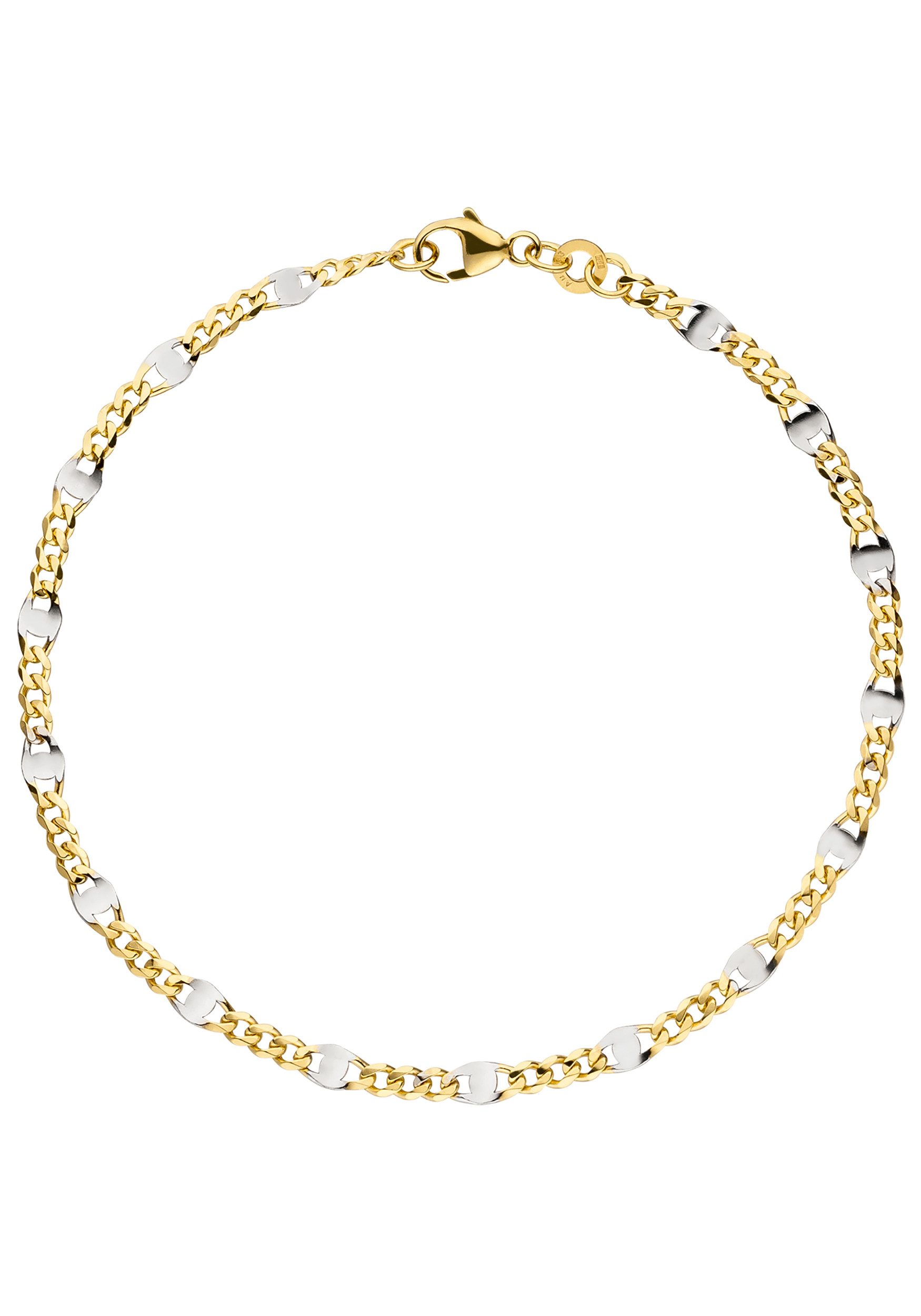 JOBO Goldarmband, Steg-Panzerarmband 333 Gold massiv 19 cm günstig online kaufen