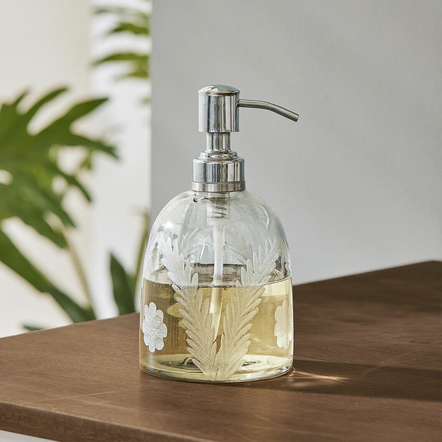 Mirabeau Badorganizer Seifenspender Crystal klar/silber (kein Set, kein Set günstig online kaufen