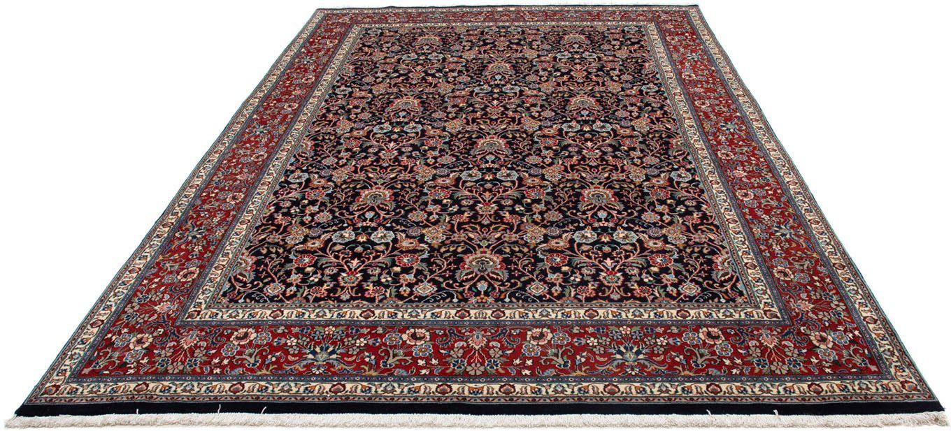 Wollteppich Moud Blumenmuster Nero 300 x 192 cm, morgenland, rechteckig, Höhe: 10 mm, Unikat mit Zertifikat