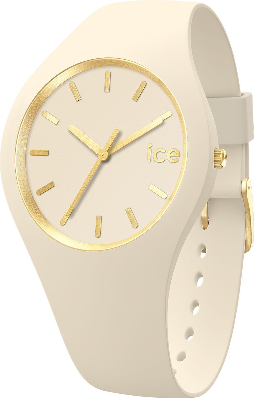 ice-watch Quarzuhr ICE glam brushed - Almond - Small - 3H, 19528 beige
