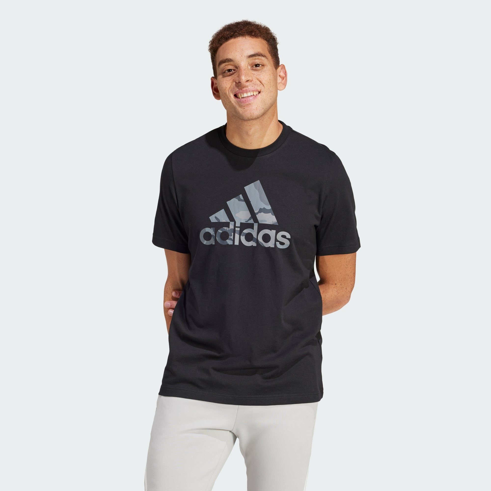 adidas Sportswear T-Shirt CAMO BADGE OF SPORT GRAPHIC T-SHIRT