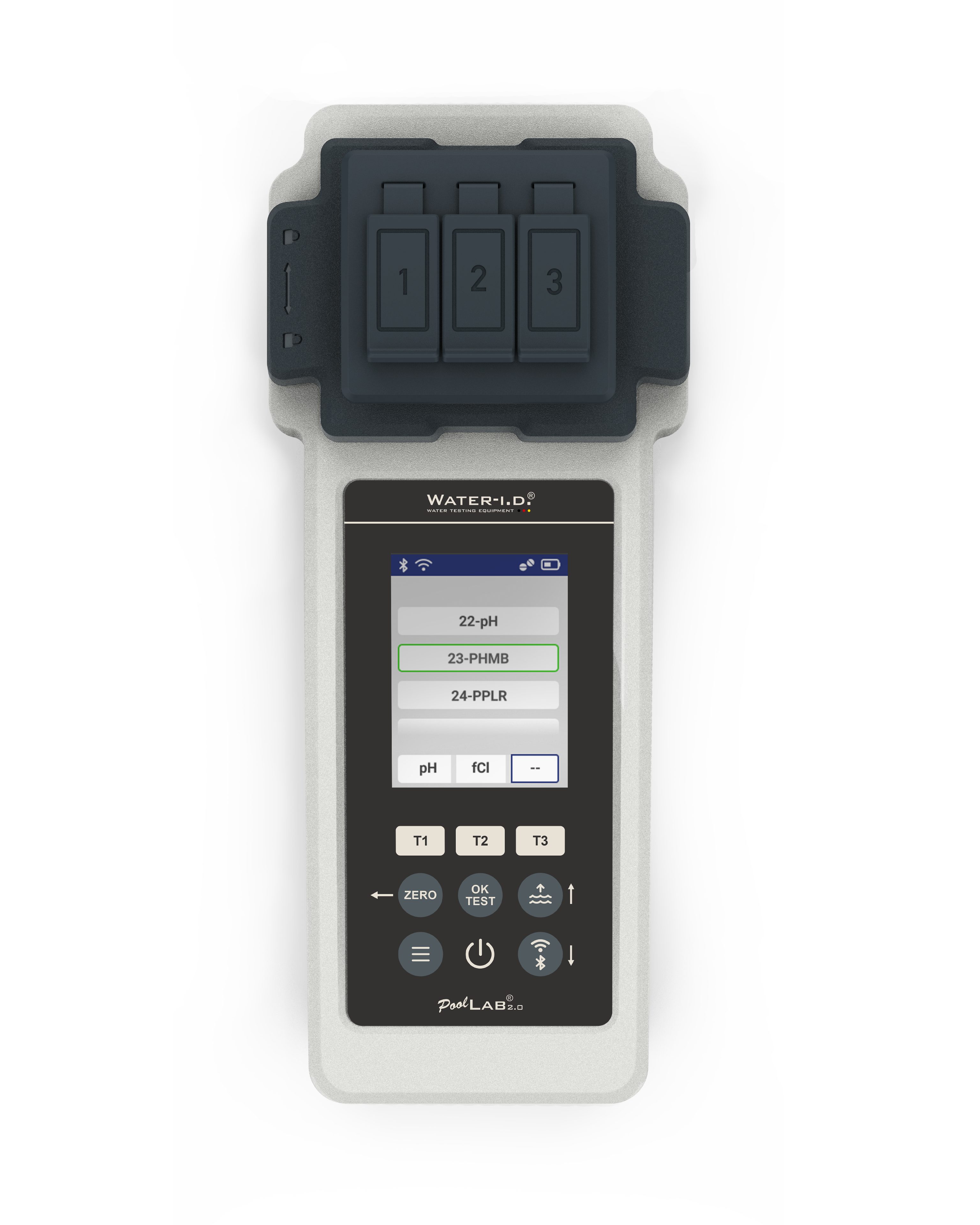 MediMuc Photometer PoolLab 2.0 mit Extra Küvette oder Extra Refill Pack oder Koffer leer