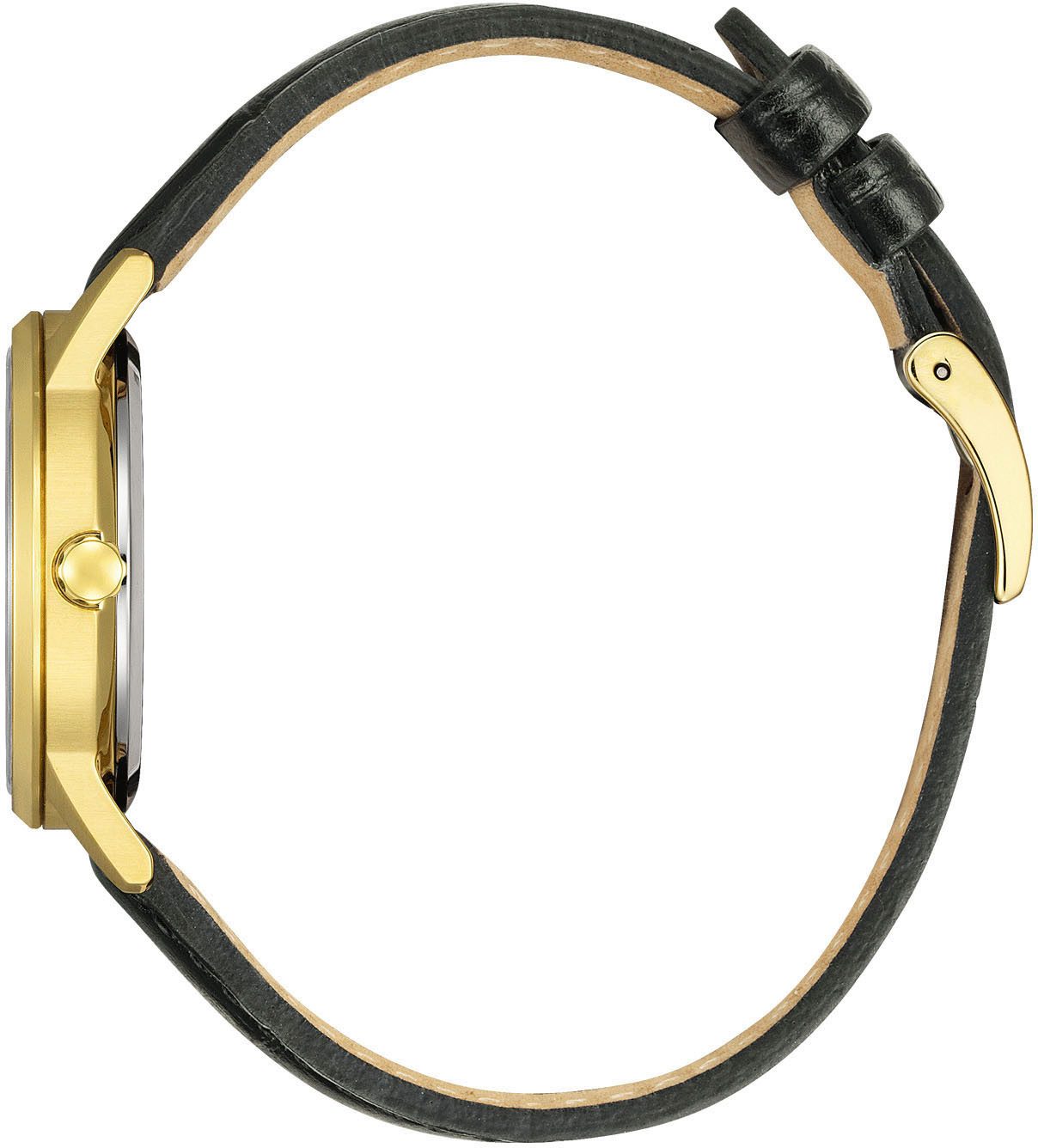 Citizen Solaruhr EW2722-01A, Armbanduhr, Damenuhr, Lederarmband, analog, Da günstig online kaufen