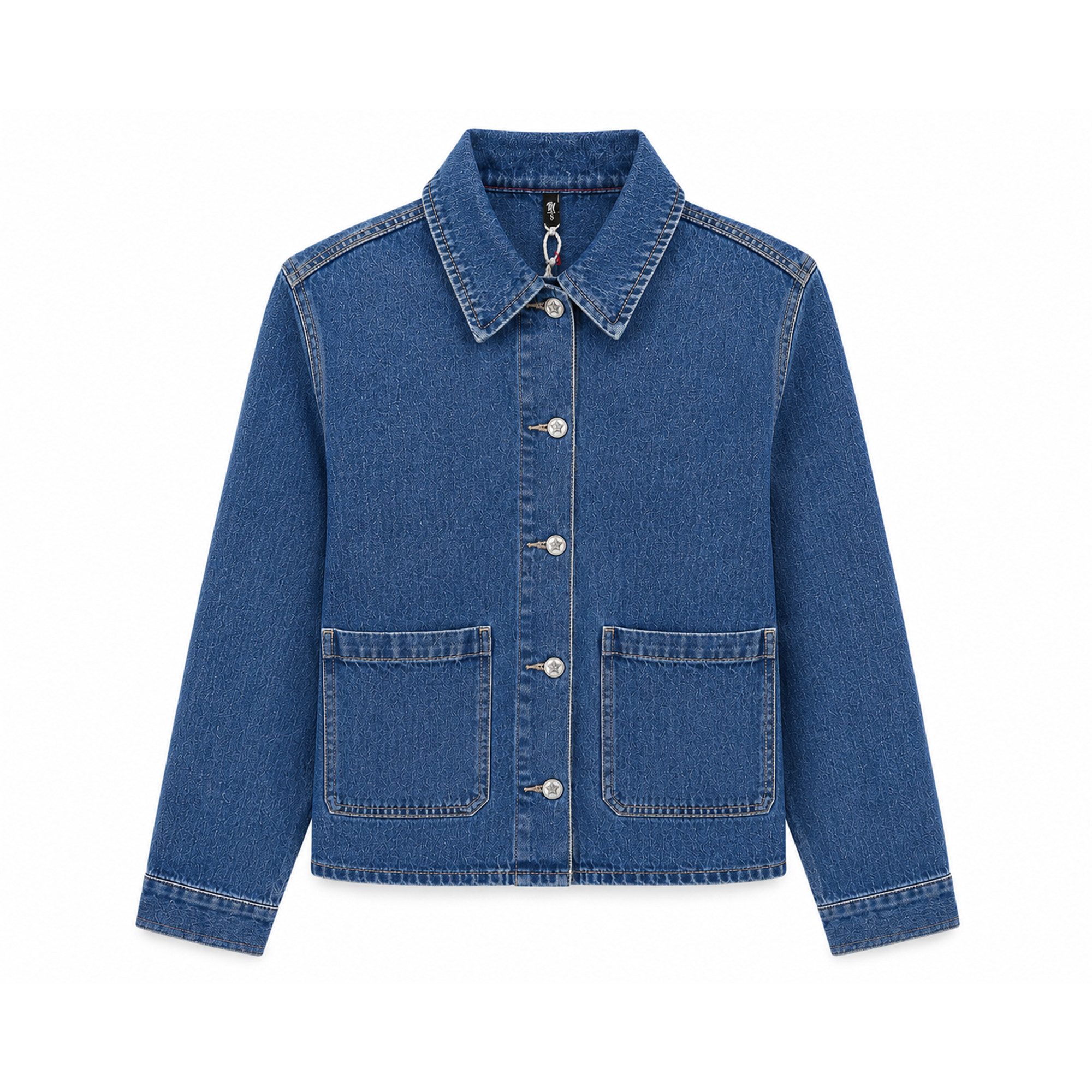 Buena Vista Jeansjacke Boxy Jacket stretch denim