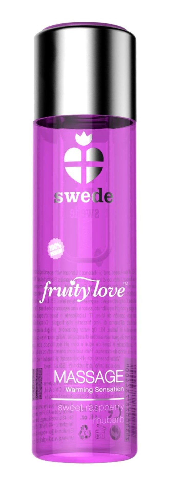 Gleitgel 120 ml - Fruity Love Massage Lotion Sweet Rasperry Rhubarb 120 ml