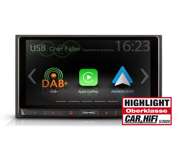 Zenec Zenec Z-N528 2-DIN Autoradio Apple CarPlay und Google Android Auto Stereoanlage