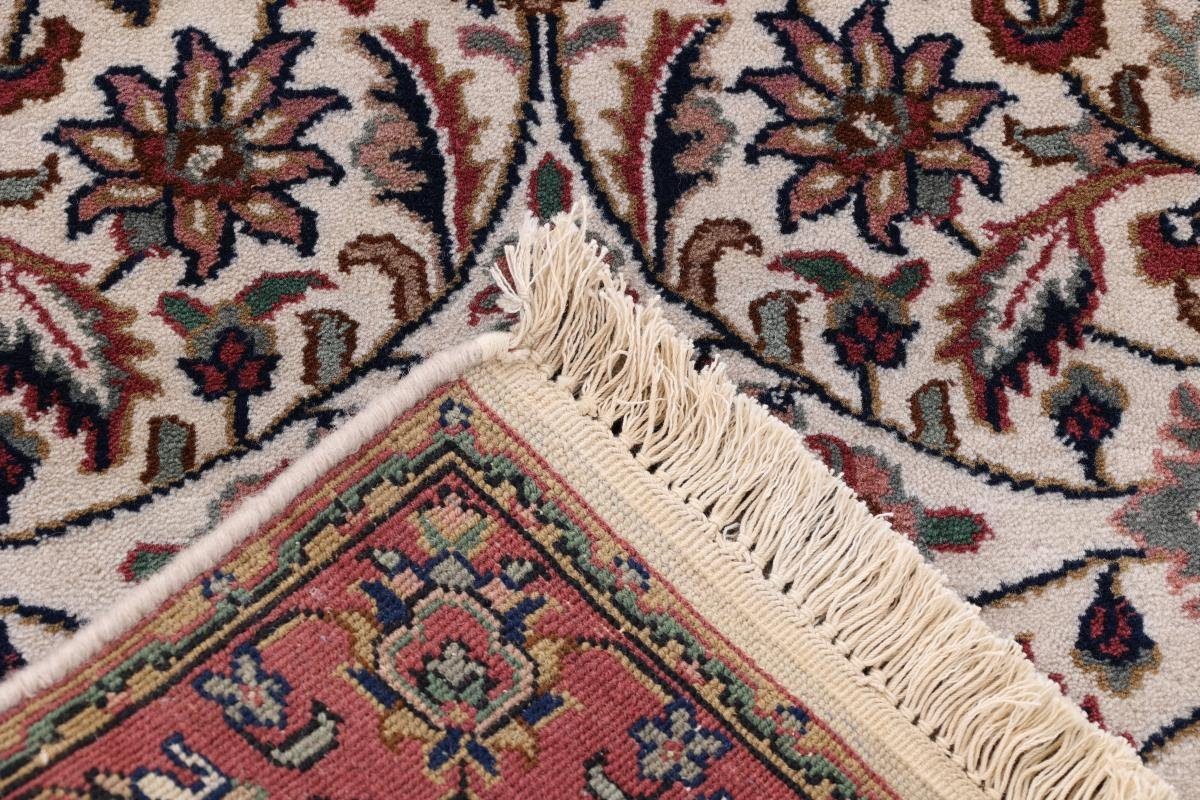 Orientteppich Indo Keshan 70x139 rechteckig, Läufer, Nain mm 12 Höhe: Trading, Handgeknüpfter Orientteppich