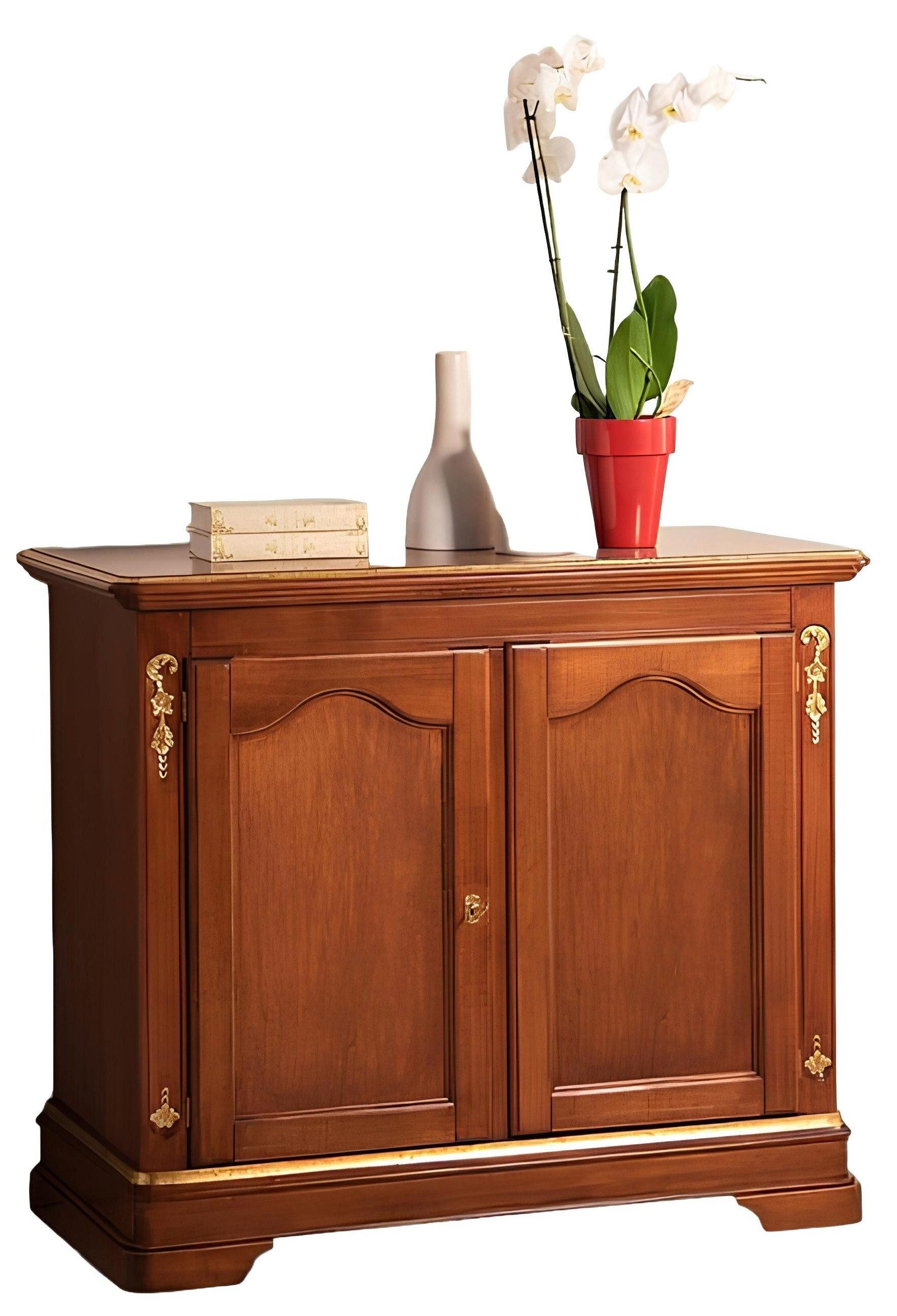 Xlmoebel Sideboard Exklusives Art-déco-Holzsideboard mit Soft-Tür und Stauraum (Sideboard), Hergestellt in Europa