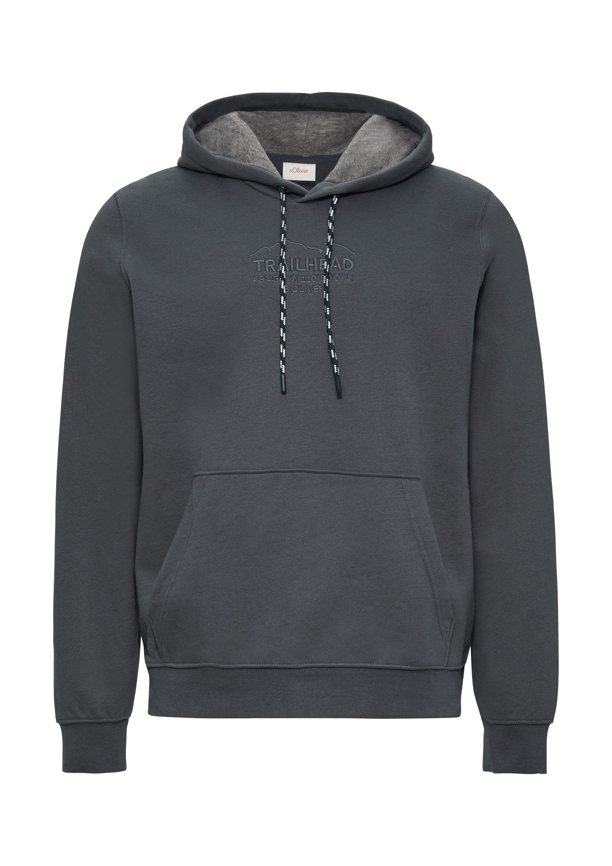 s.Oliver Sweatshirt Sweatshirt Hoodie mit Kängurutasche günstig online kaufen