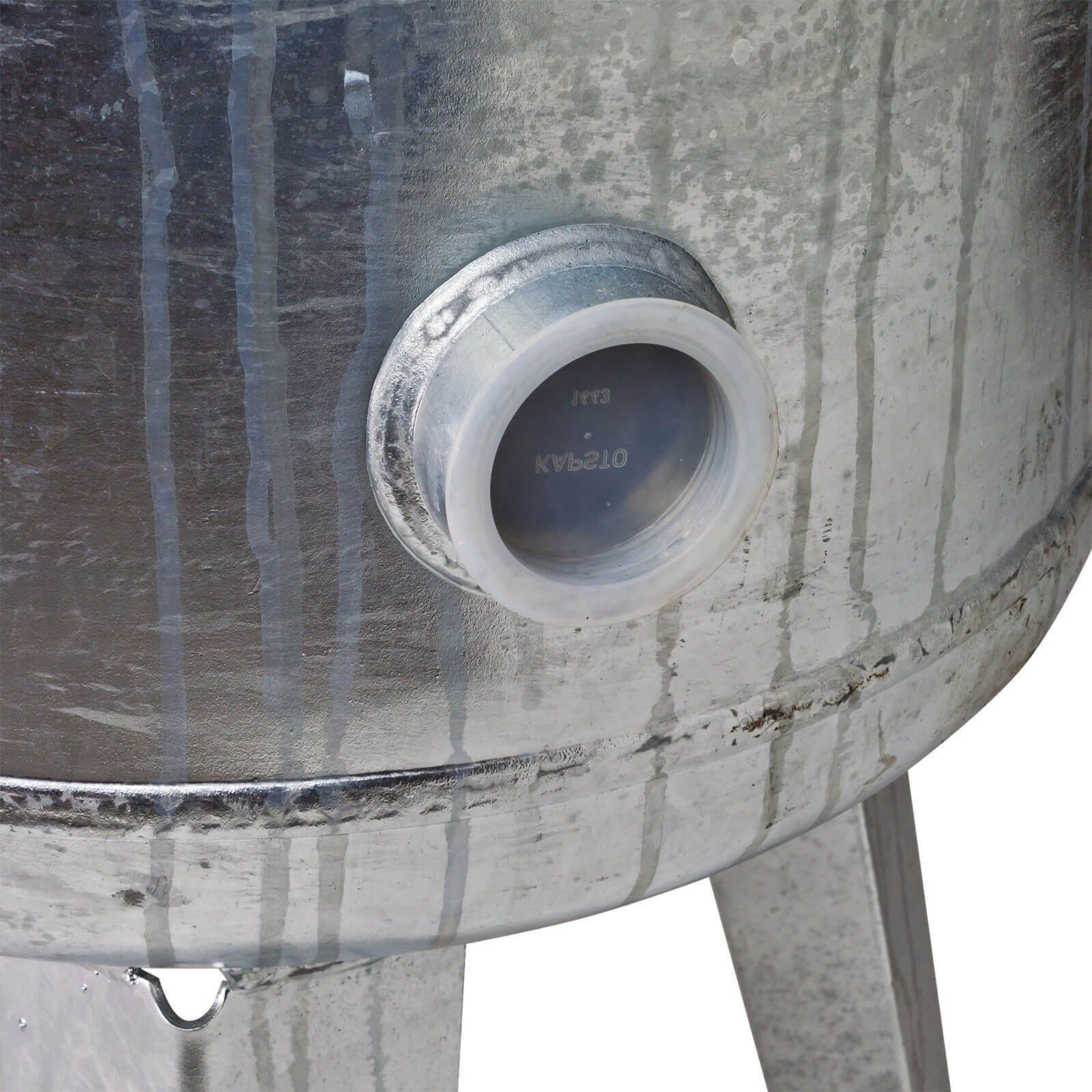 Heider Wasserkessel Heider Druckbehälter verzinkt 750L Wasser für 6 bar Druckkessel