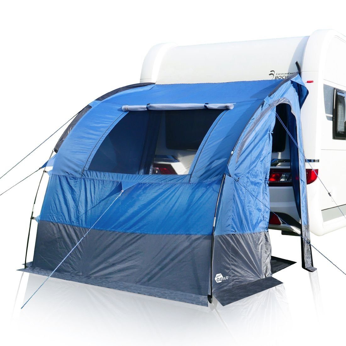 Vorzelt yourGEAR Venecia - Caravan Heckzelt 190x170 cm Gerätezelt Küchenzelt