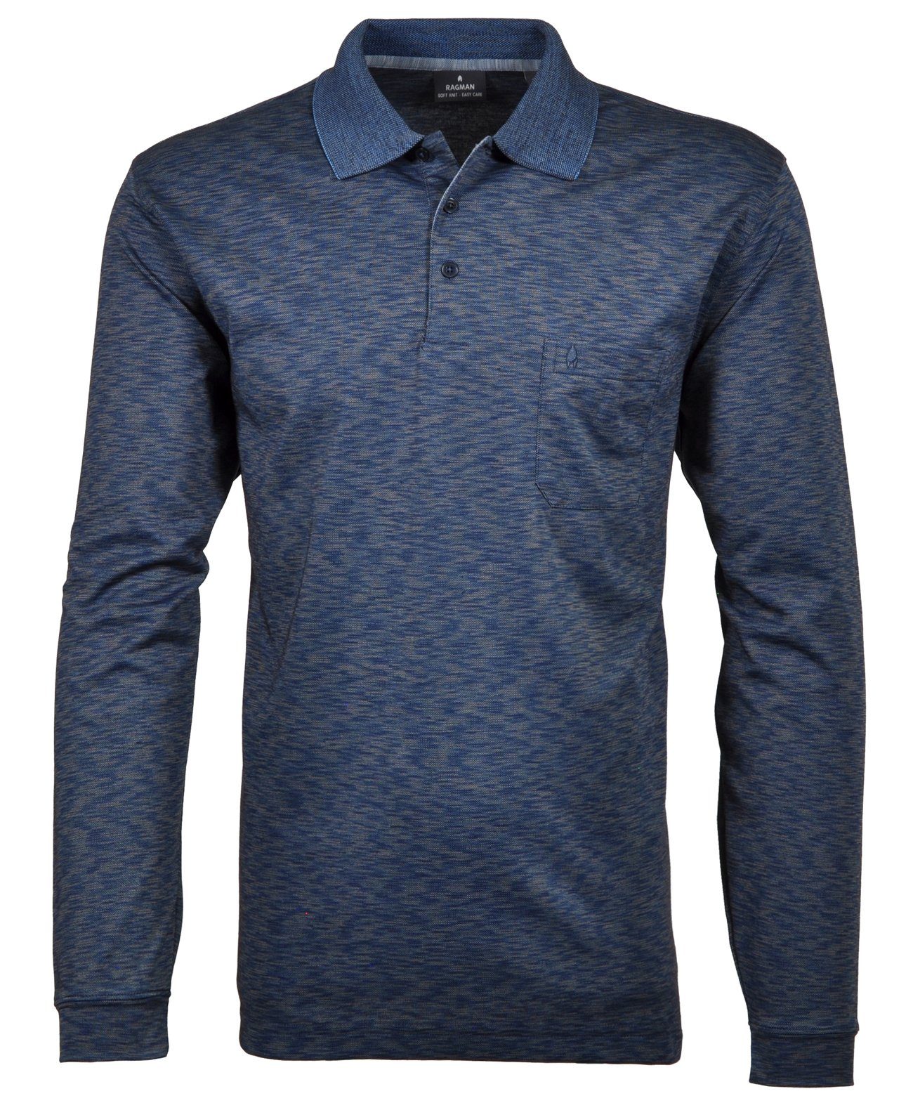 Langarm-Poloshirt