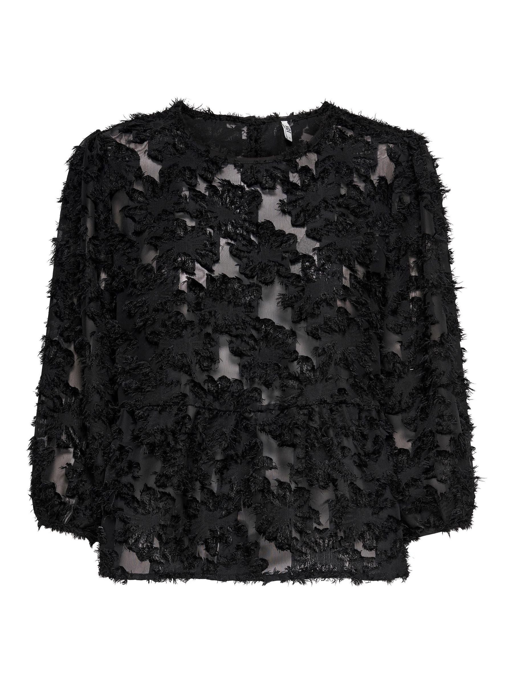 JACQUELINE de YONG Blusenshirt JDYKING 3/4 TOP WVN