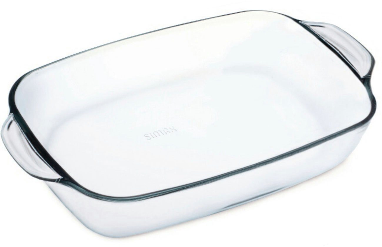 SIMAX Backform Fashion, (1-tlg), mit praktischen Griffmulden, 3,5 Liter, Glas