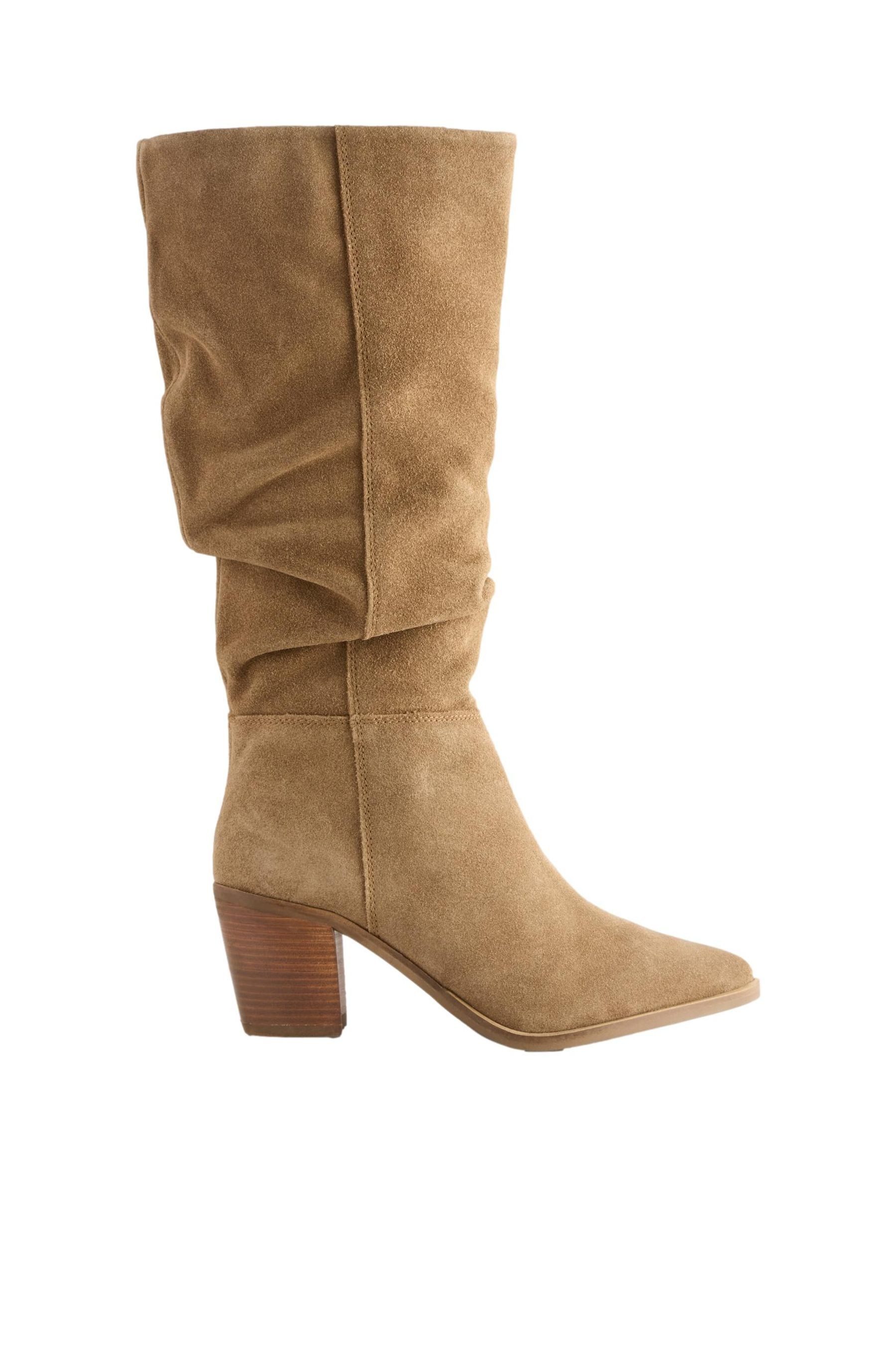 Forever Comfort® Knautschstiefel Veloursleder Stiefel