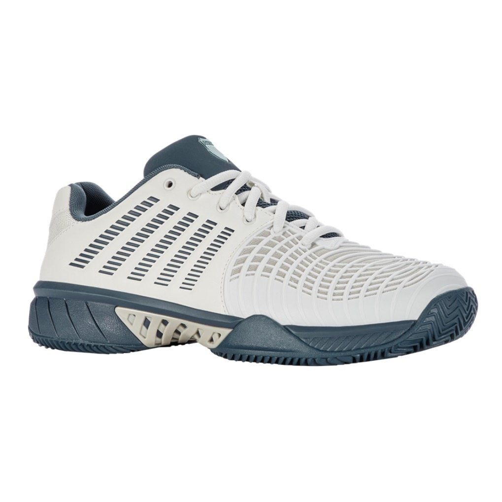 Express Light 3 HB Clay/Sandplatz 2024 weiss/tealblau Herren Tennisschuh
