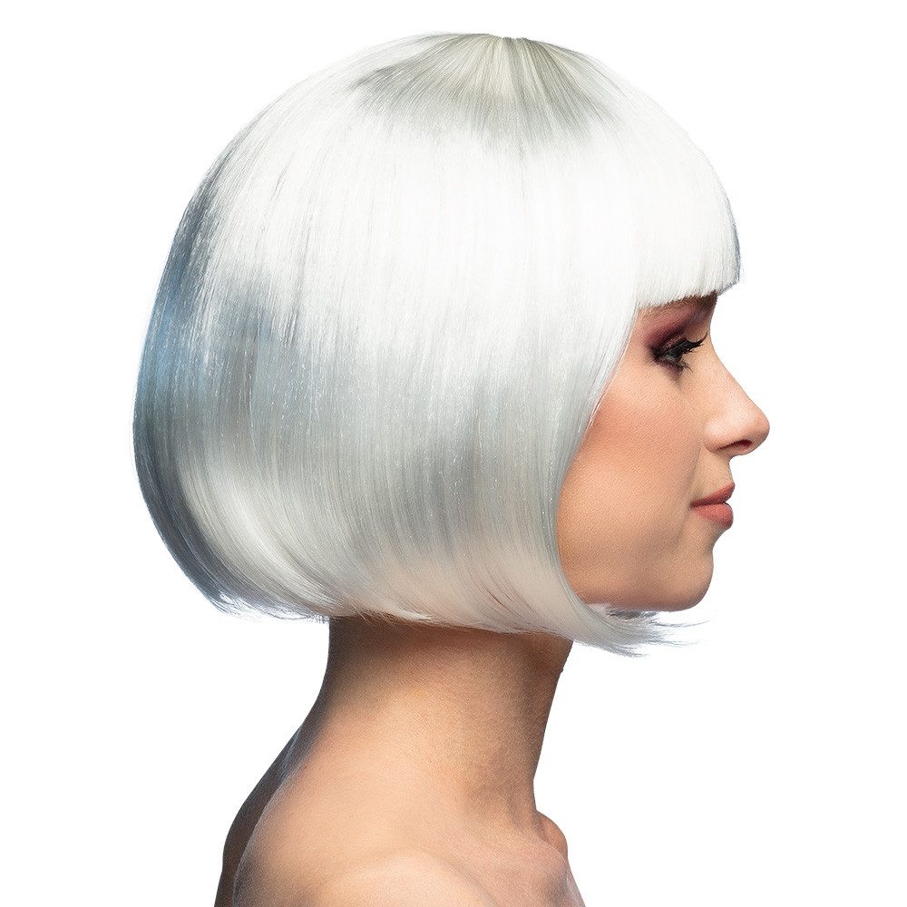 Boland Kostüm-Perücke Bob-Perücke bunt Farbauswahl sexy Karneval-Kostüm Accessoire, Kurzhaar Bob mit modernem Pony für Damen