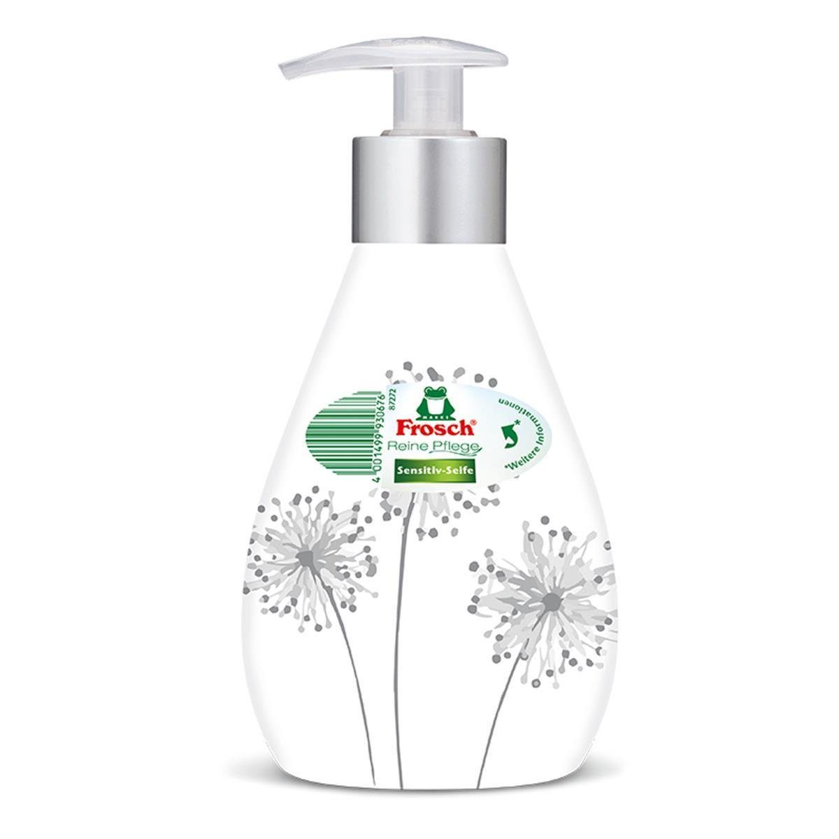 - Sensitiv-Seife Designflasche Handseife (1er FROSCH Pflege Reine Frosch 300ml Pack)