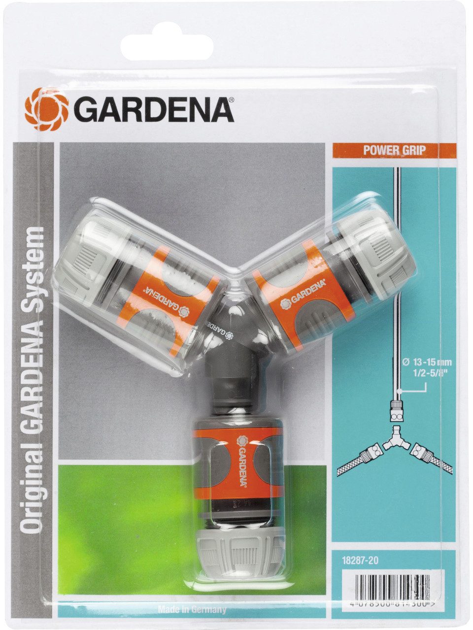 GARDENA Schlauchhalterung Gardena Abzweig Satz