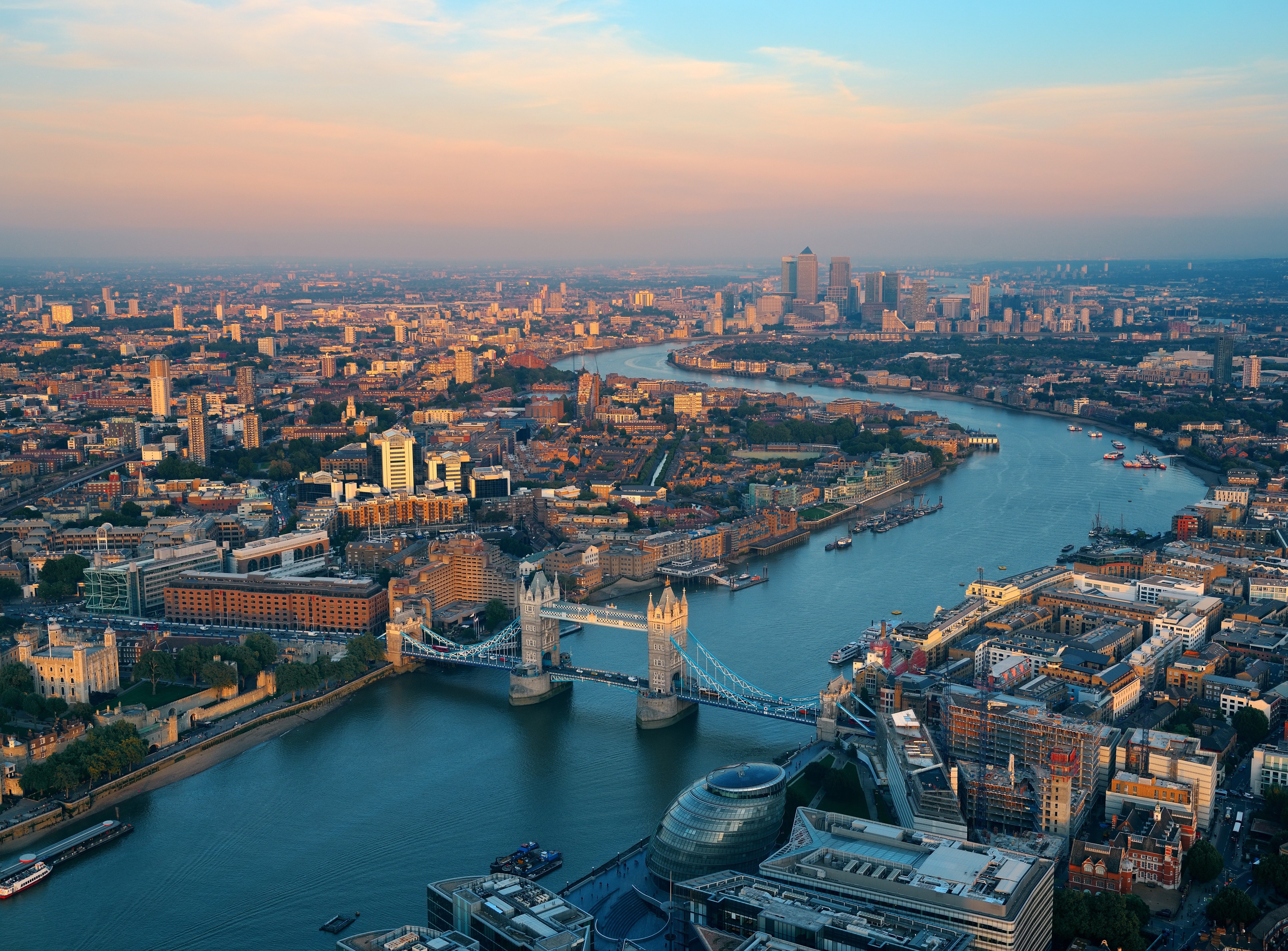 Fototapete VLIES-Tapete Premium "Skyline von London"