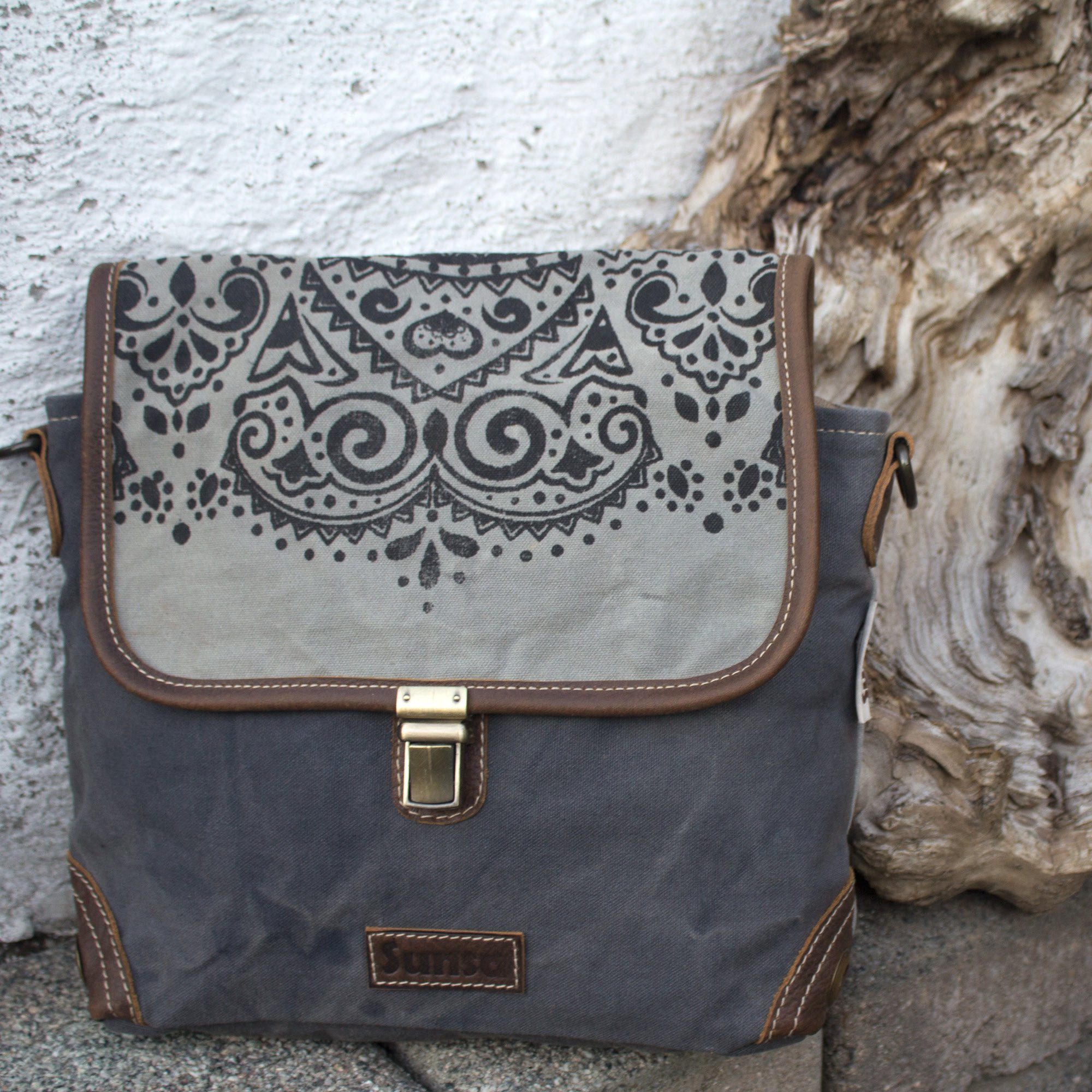 Sunsa Umhängetasche Damen Messenger Tasche mit Mandala Schultertasche Umhängetasche – Bild 3 von 5
