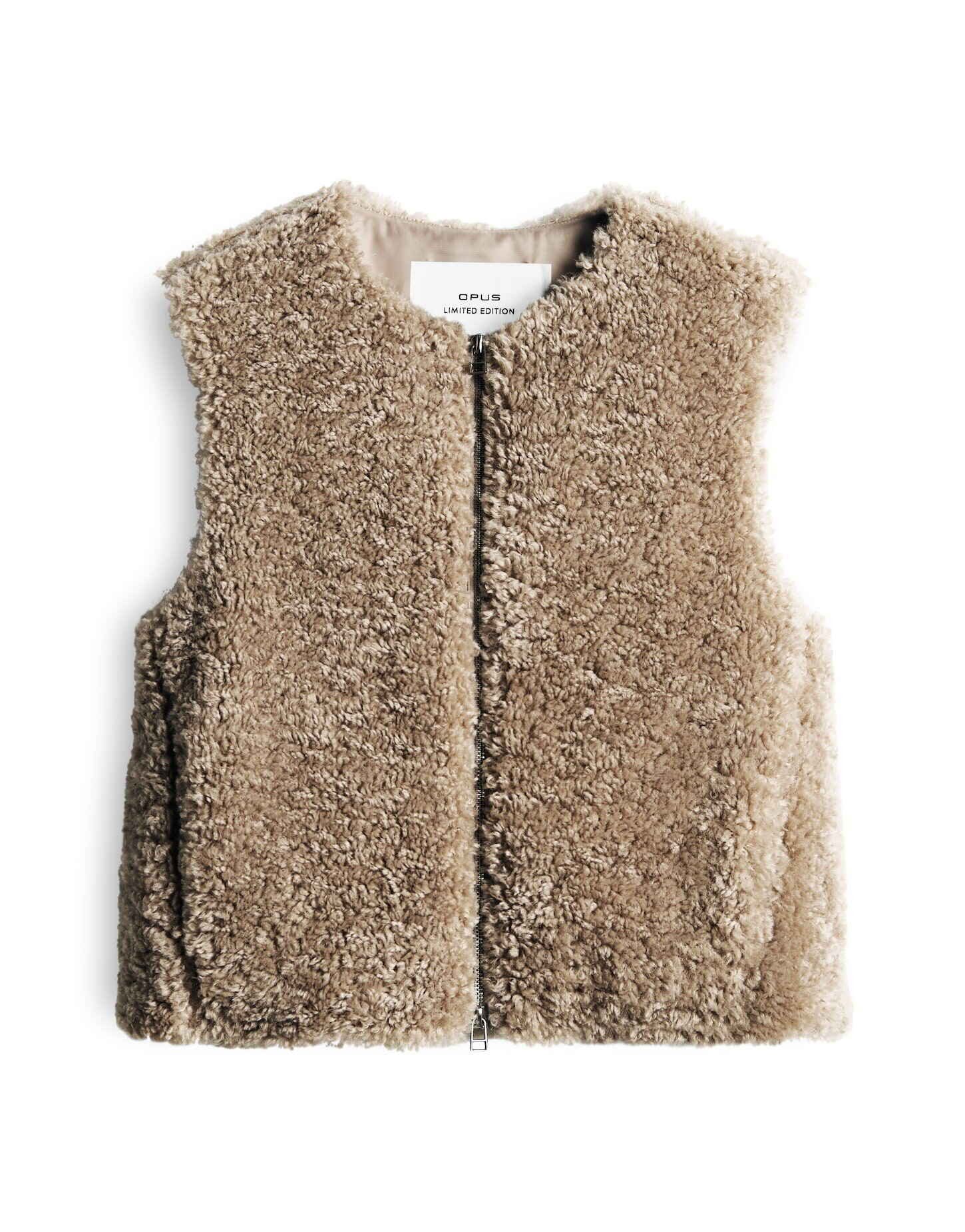 OPUS Fellweste WAHIDA in weicher Felloptik normale Passform, flauschiger Gr günstig online kaufen