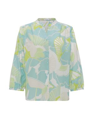 OPUS Langarmbluse OPUS Printbluse Faomi nature O-Form