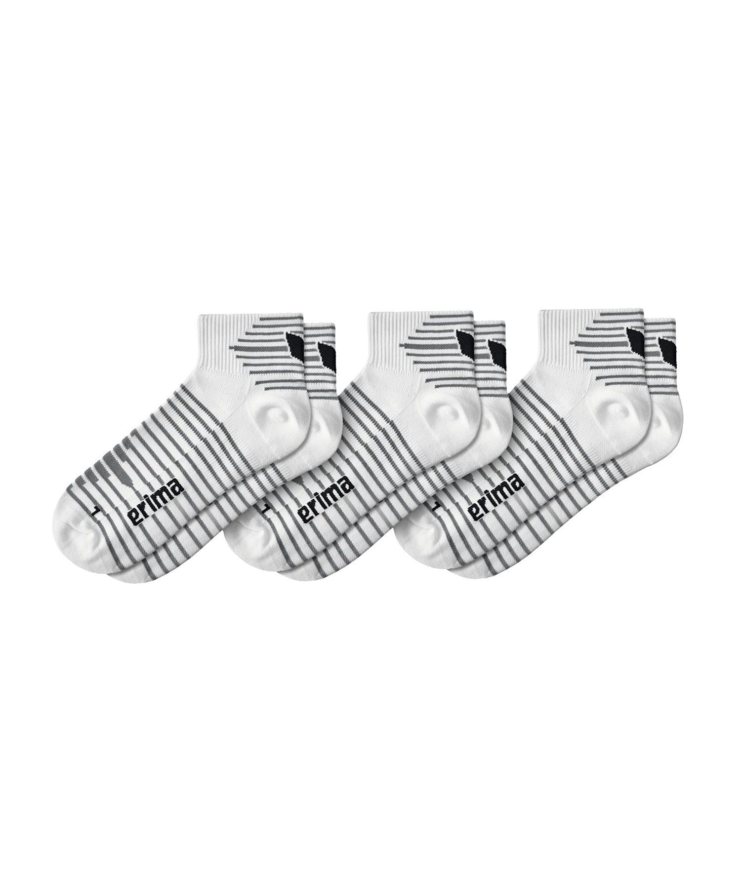 Erima Sportsocken Erima 3-Pack Kurzsocken Sportsocken Herren Polyamid