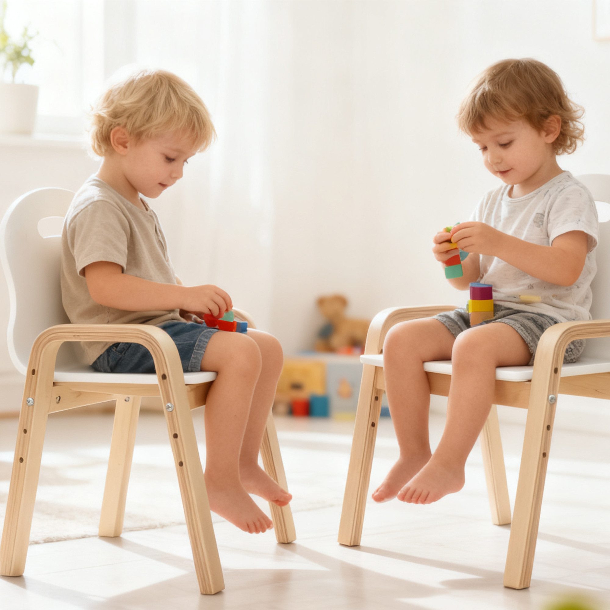 AIYAPLAY Kinderstuhl für Kinder im Alter von 3-15 Jahren (Holzstuhl, 2 St), günstig online kaufen