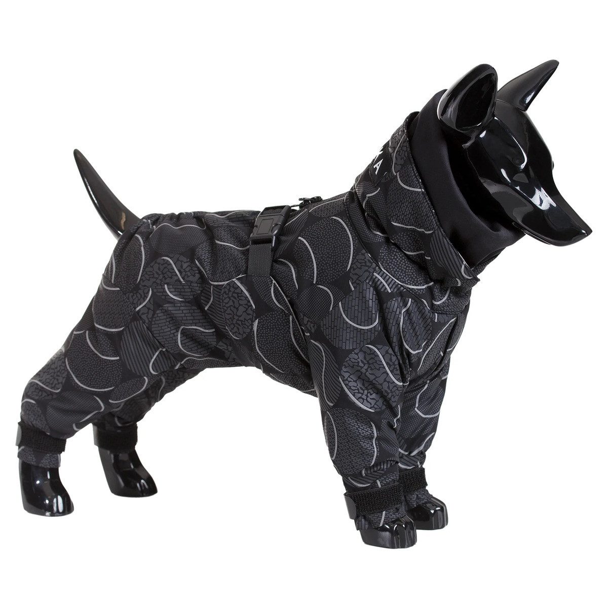 Hundeoverall Hunde Overall "Winter Suit" schwarz