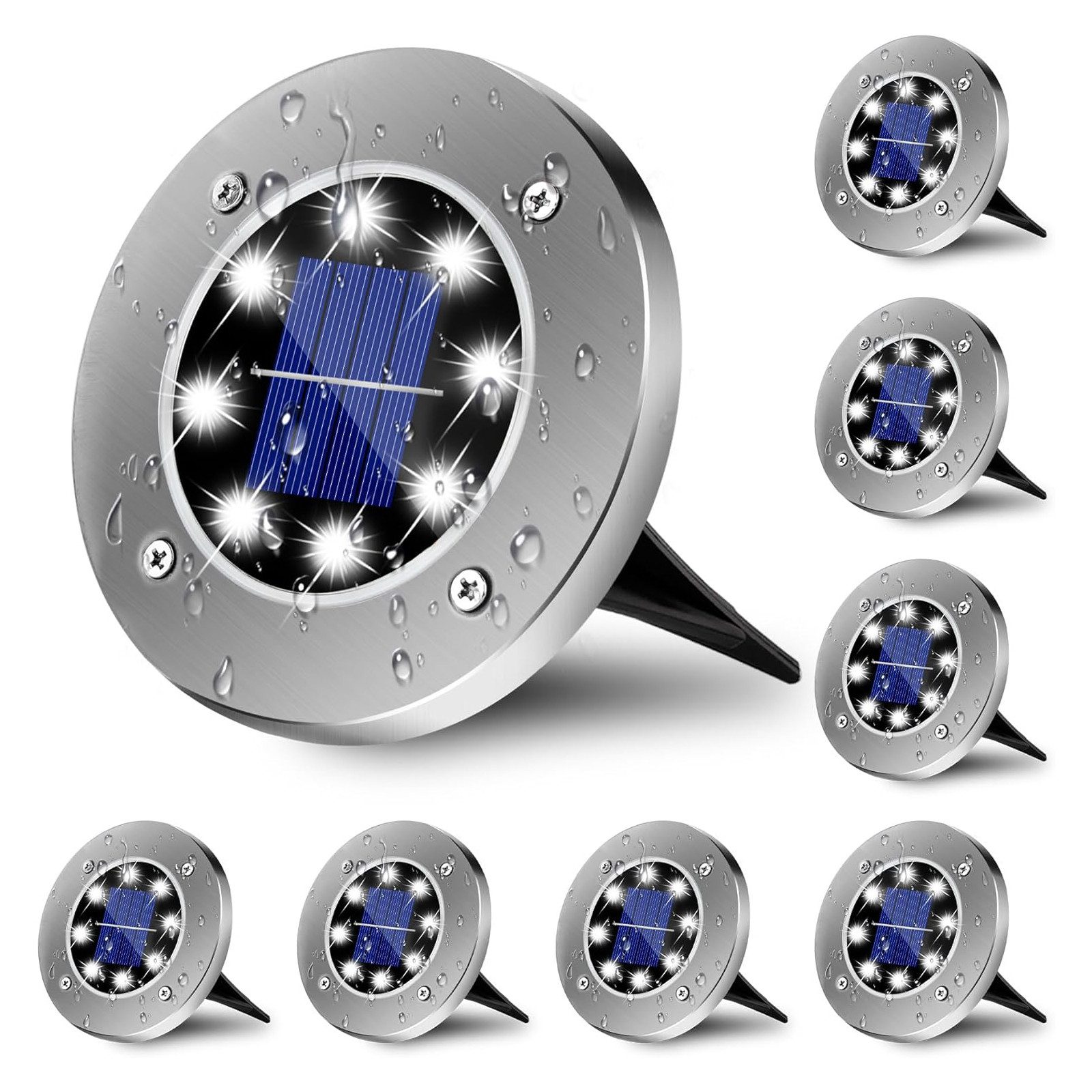 BlingBin LED Solarleuchte Solar Bodenleuchten, LED günstig online kaufen