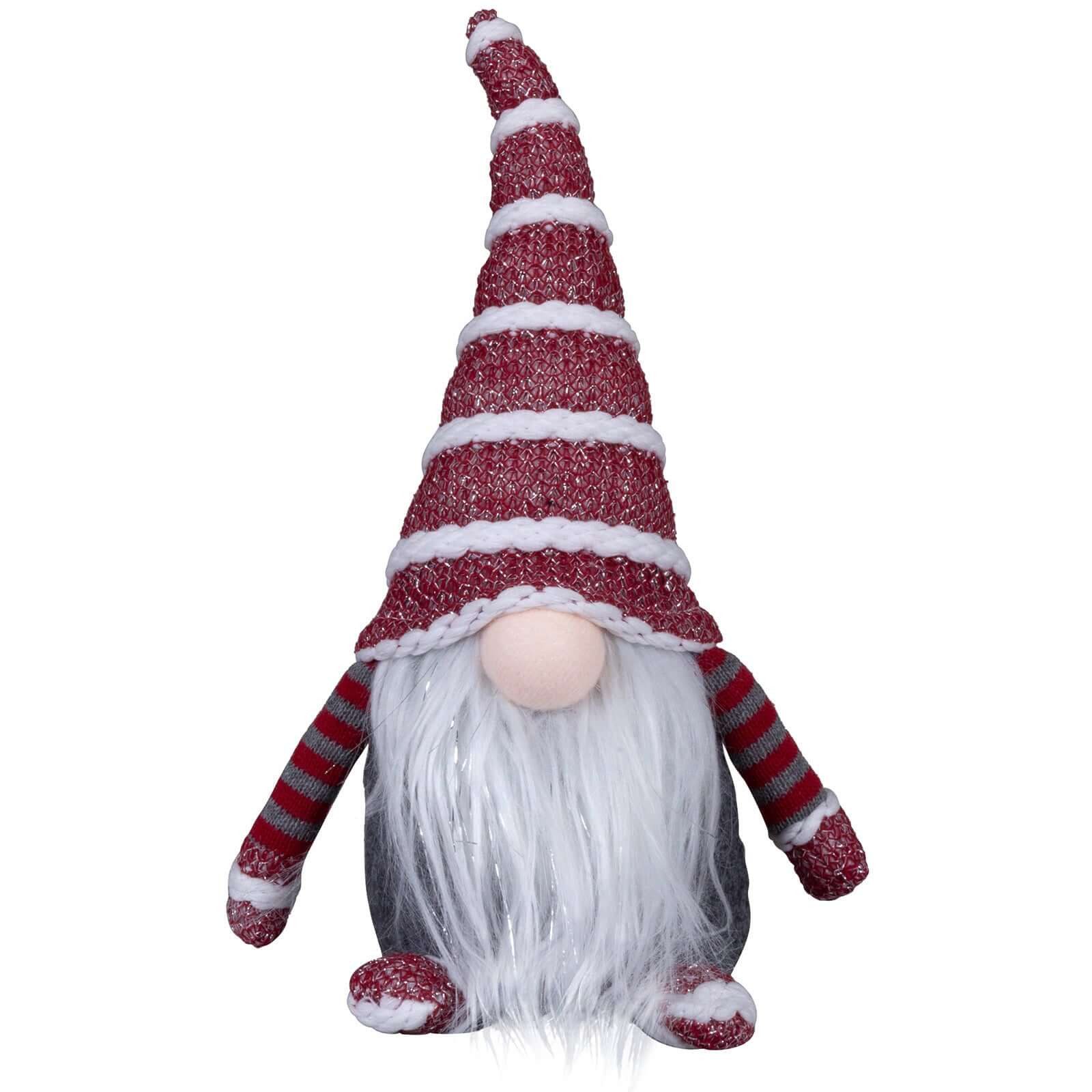 Christmas Paradise Wichtel kleiner Weihnachtswichtel mit Strickmütze Weihnachtsdeko (Weihnachtsmann, Tomte), mit süßer Knubbelnase