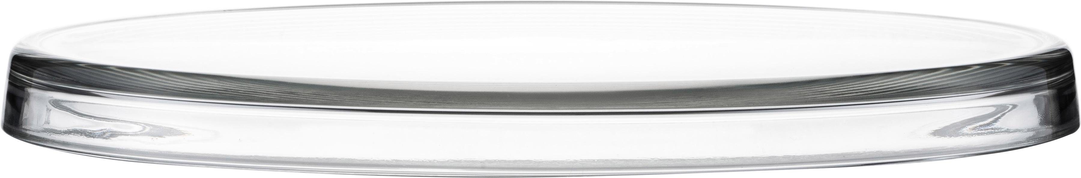 Eisch Tortenplatte, Glas, satiniertes Kristallglas, Ø 31 cm