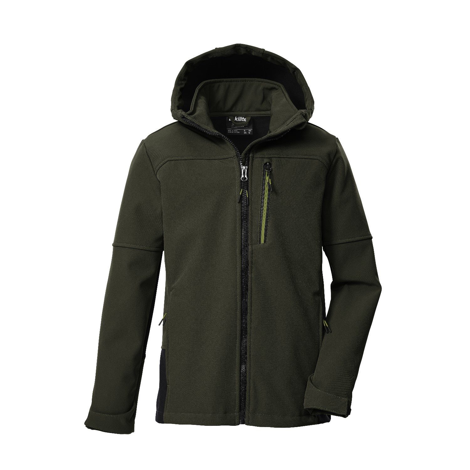 Killtec Softshelljacke Übergangsjacke mit Kapuze