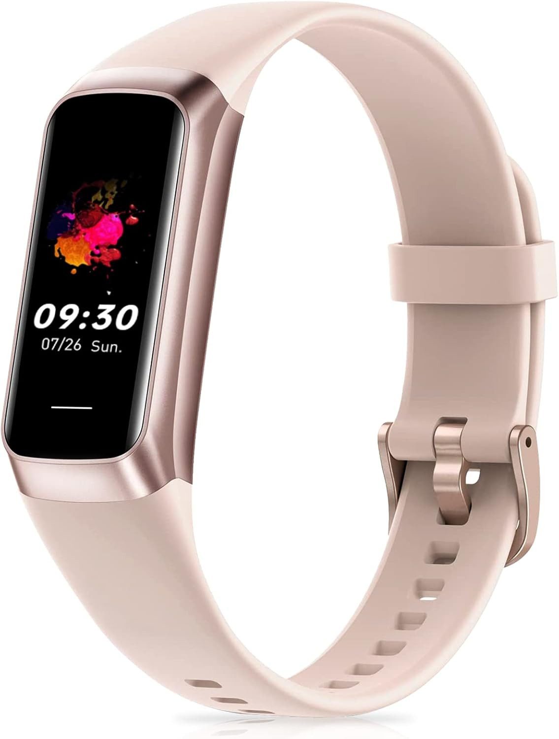 Zeacool Herren"s Damen"s GPS Fitness Tracker mit Herzfrequenz & Schlafanalyse Smartwatch (1,10 Zoll, Android/iOS), IP68 Wasserdichtes Aktivitätsarmband mit SPO2 & 25 Sportmodi