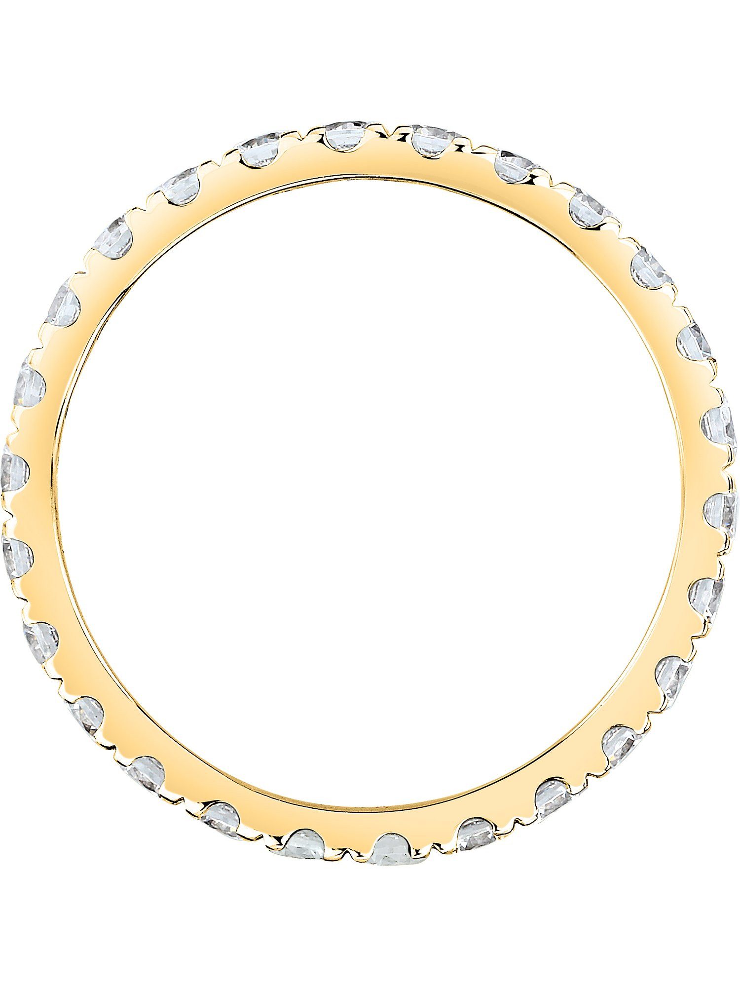 Live Diamond Diamantring Live Diamond Damen-Damenring Diamant, Lab Grown