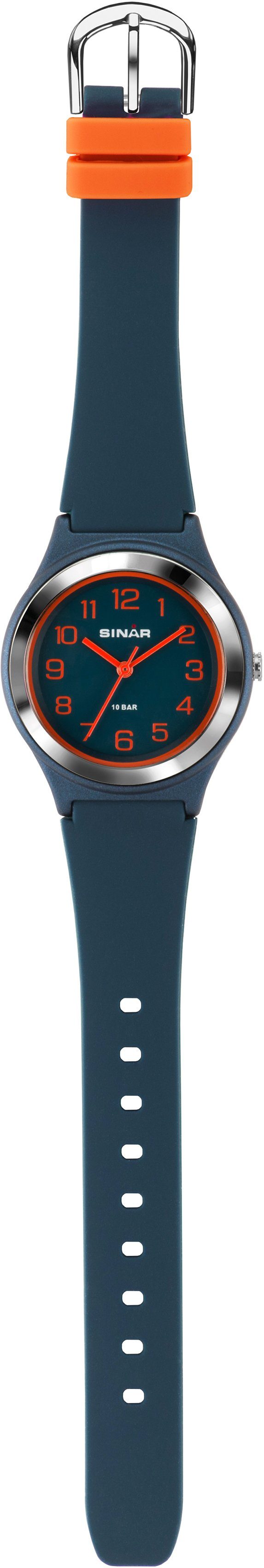 SINAR Quarzuhr XB-48-12, Armbanduhr, Damenuhr,Jugendliche, Silikonarmband, günstig online kaufen